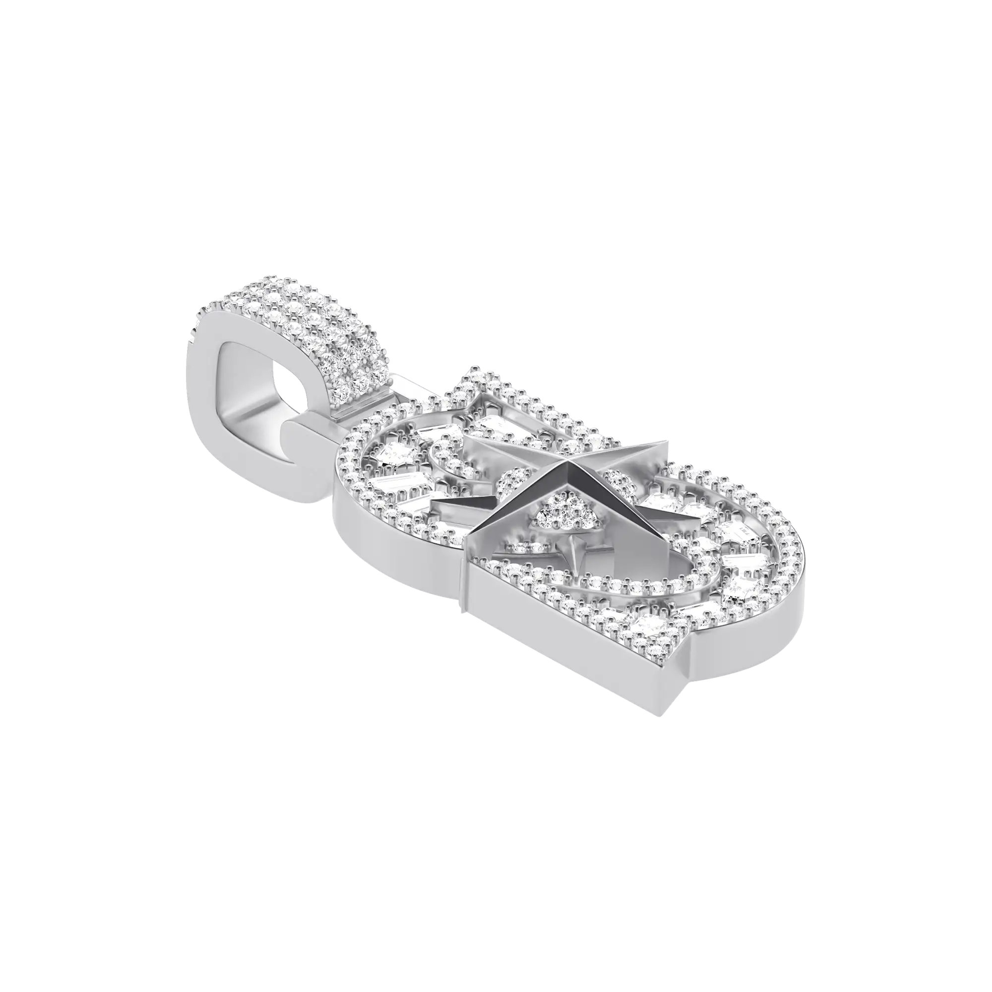 Custom 30MM Star Font Pendant - Image 20
