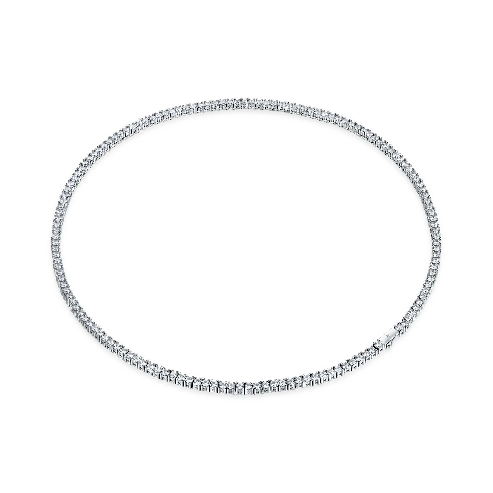 3mm Brass Iced Tennis Chain - Image 4