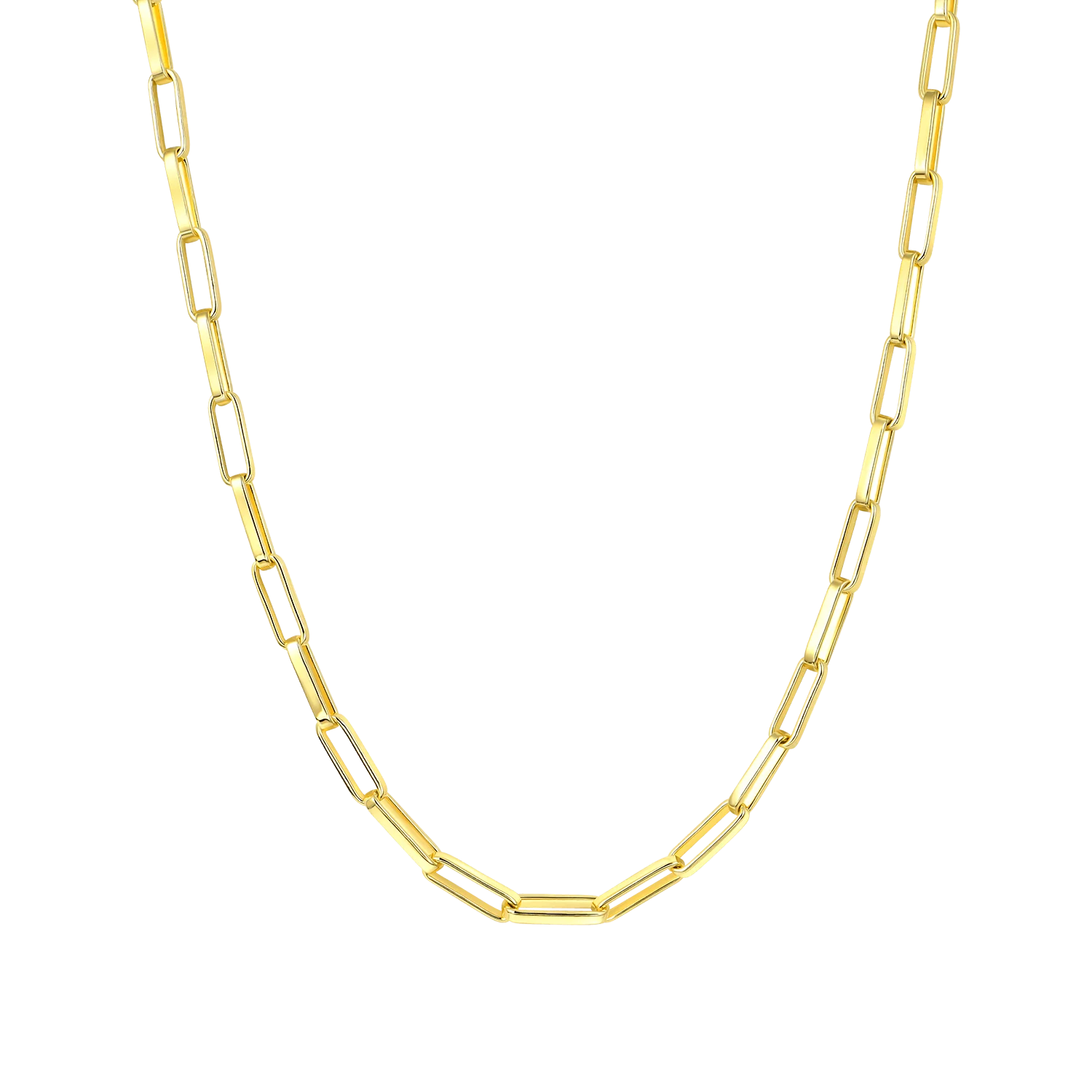 4mm Paper Clip Chain-20" - Image 5