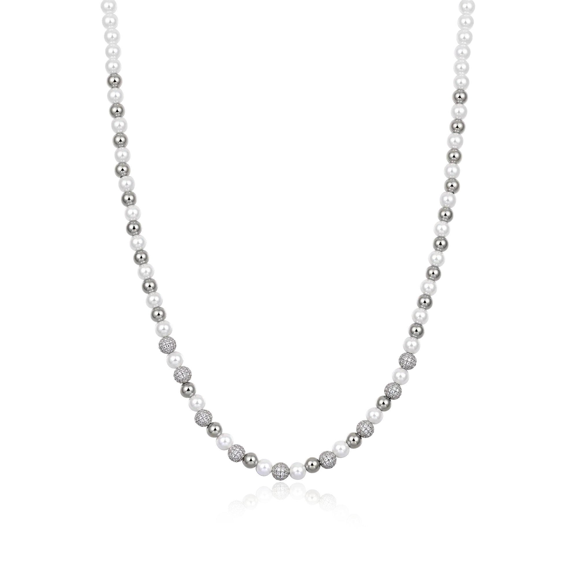 4mm Brass Trove Orbit Pearl Chain - Image 5