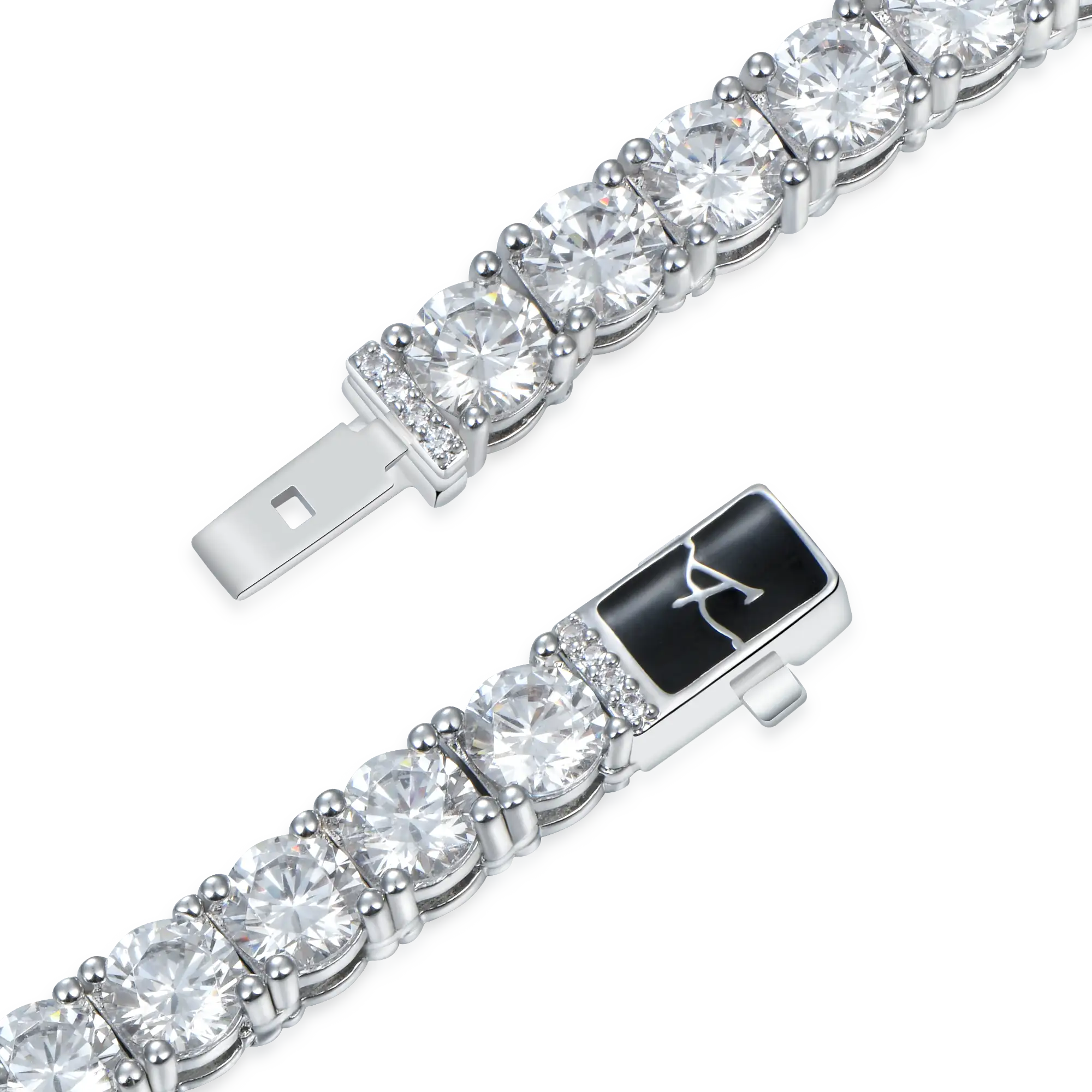 5mm Tennis Chain and Bracelet Gift Set - Image 3