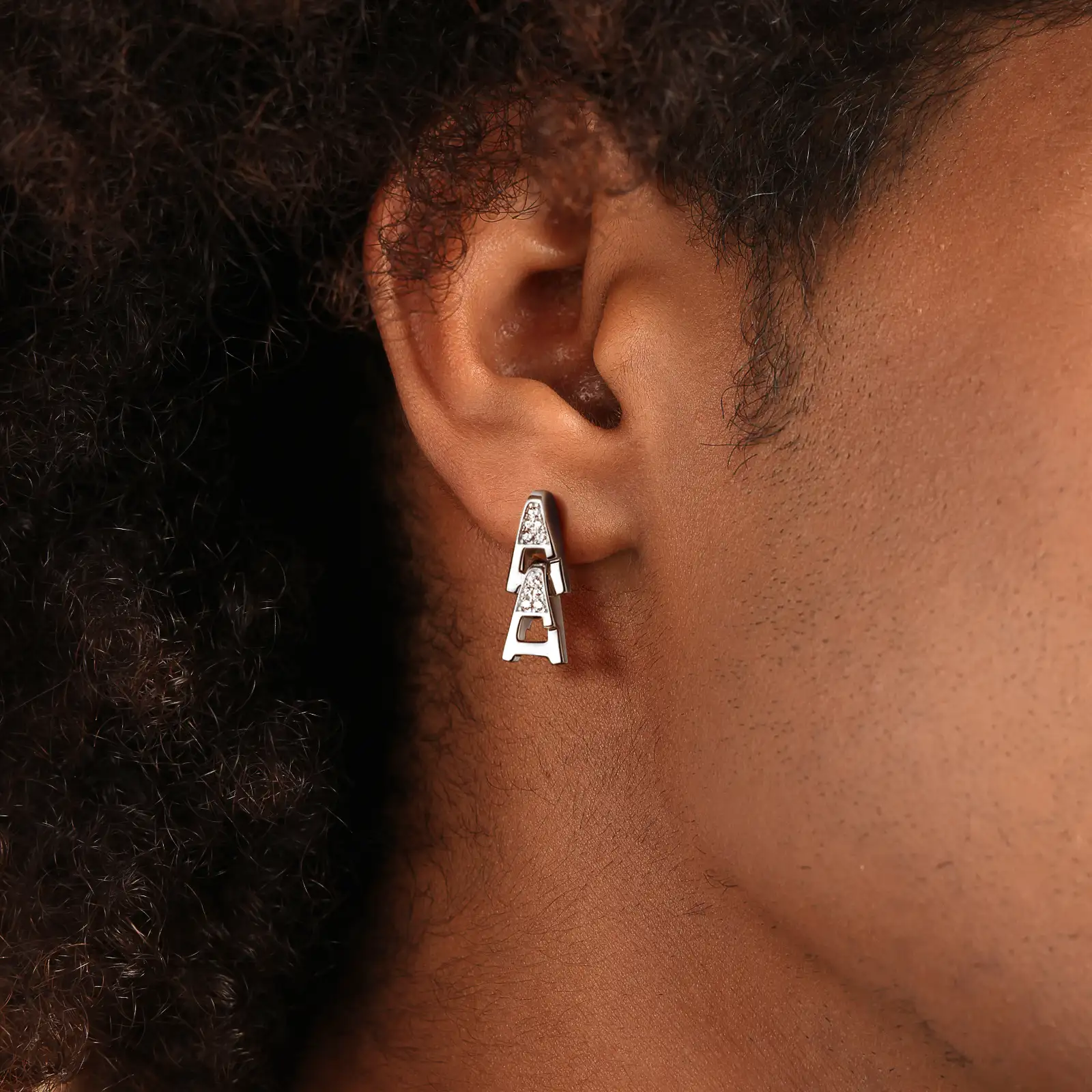 S925 Aporro A® Drop Earrings-Pair - Image 2