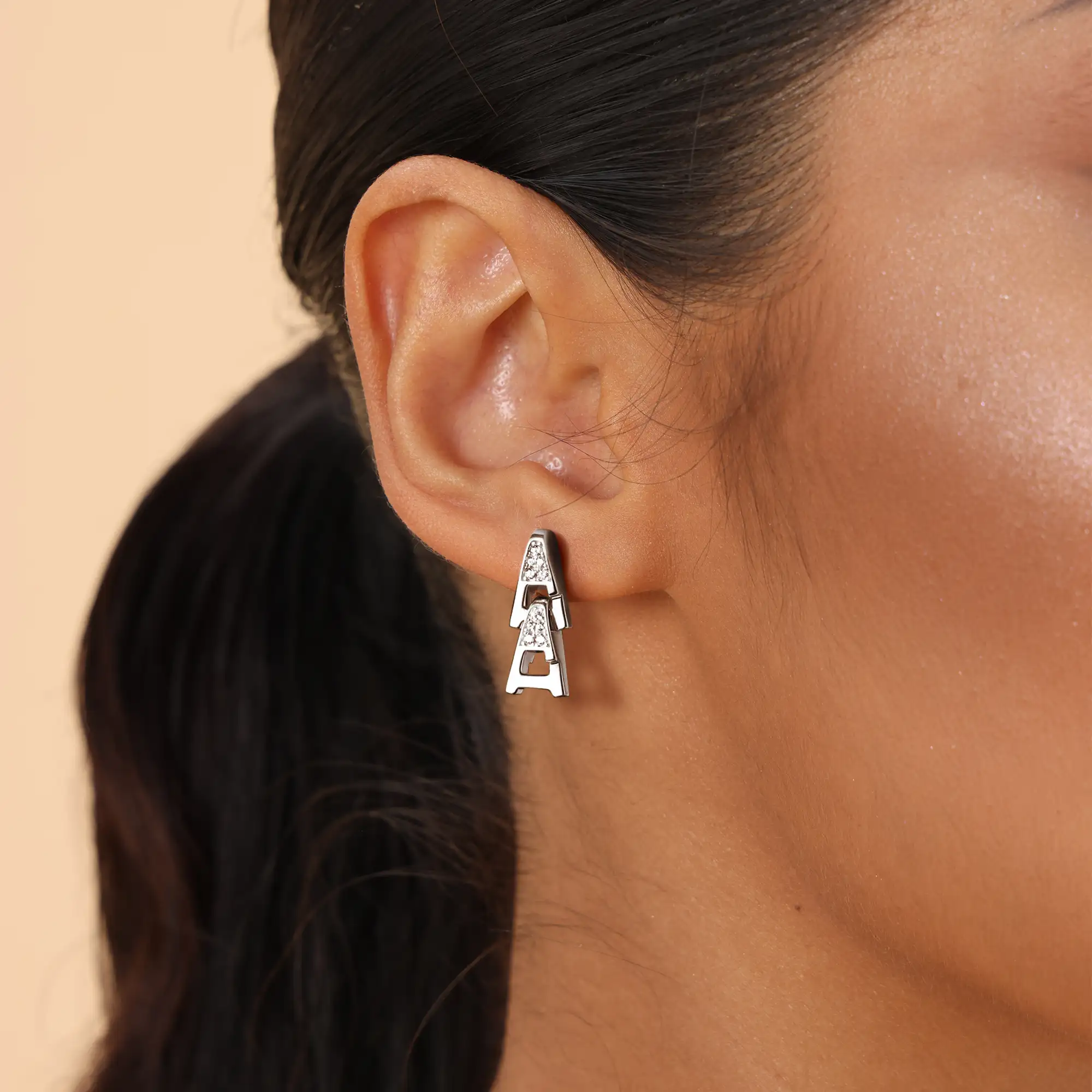 S925 Aporro A® Drop Earrings-Pair - Image 3