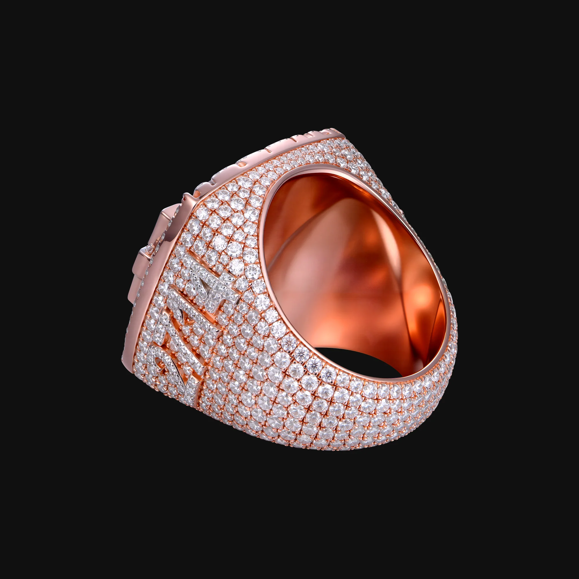 APORRO Premium Custom Fully Iced Out Championship Ring - Image 4