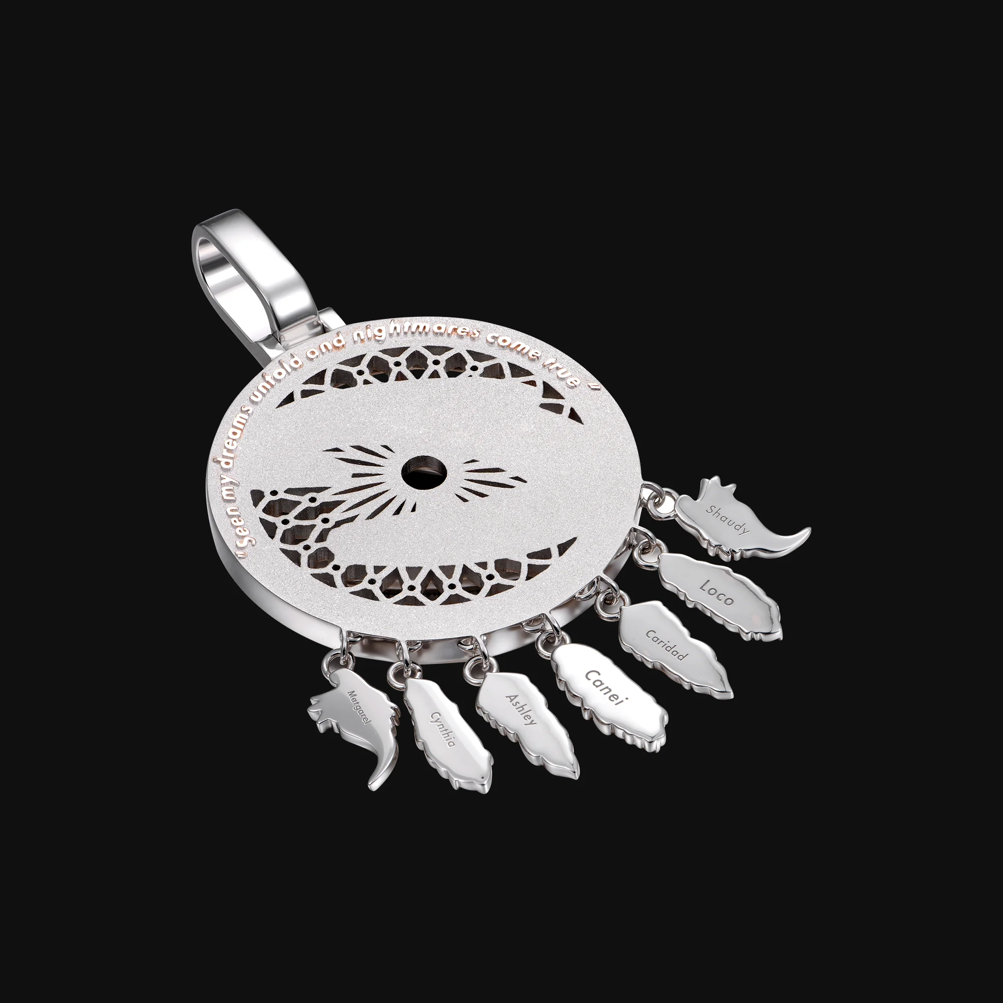 APORRO Premium Custom Iced Catcher Pendant - Image 3
