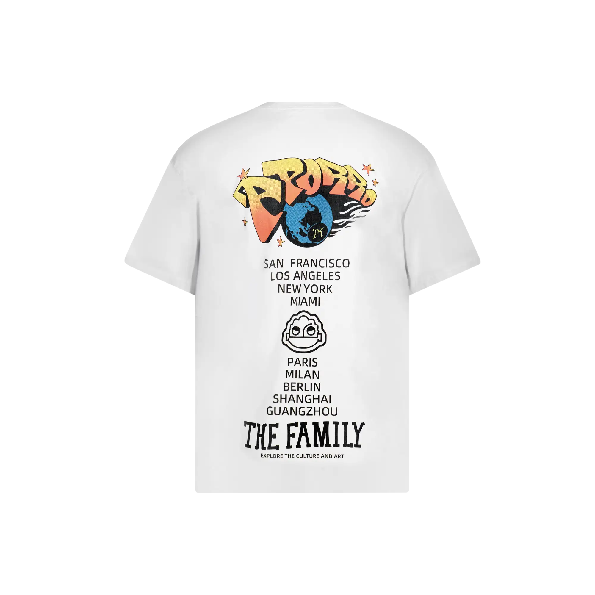 APORRO Graffiti Tee - Random Size & Color - Image 4