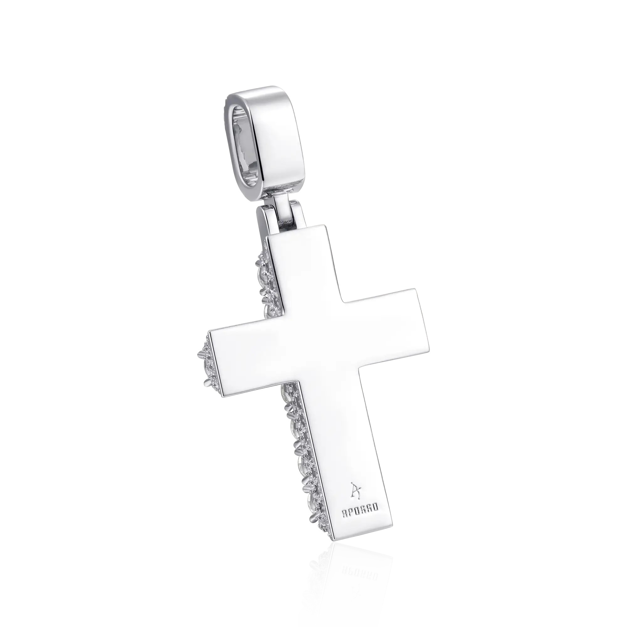 Brilliance Layered Cross Pendant - Image 8