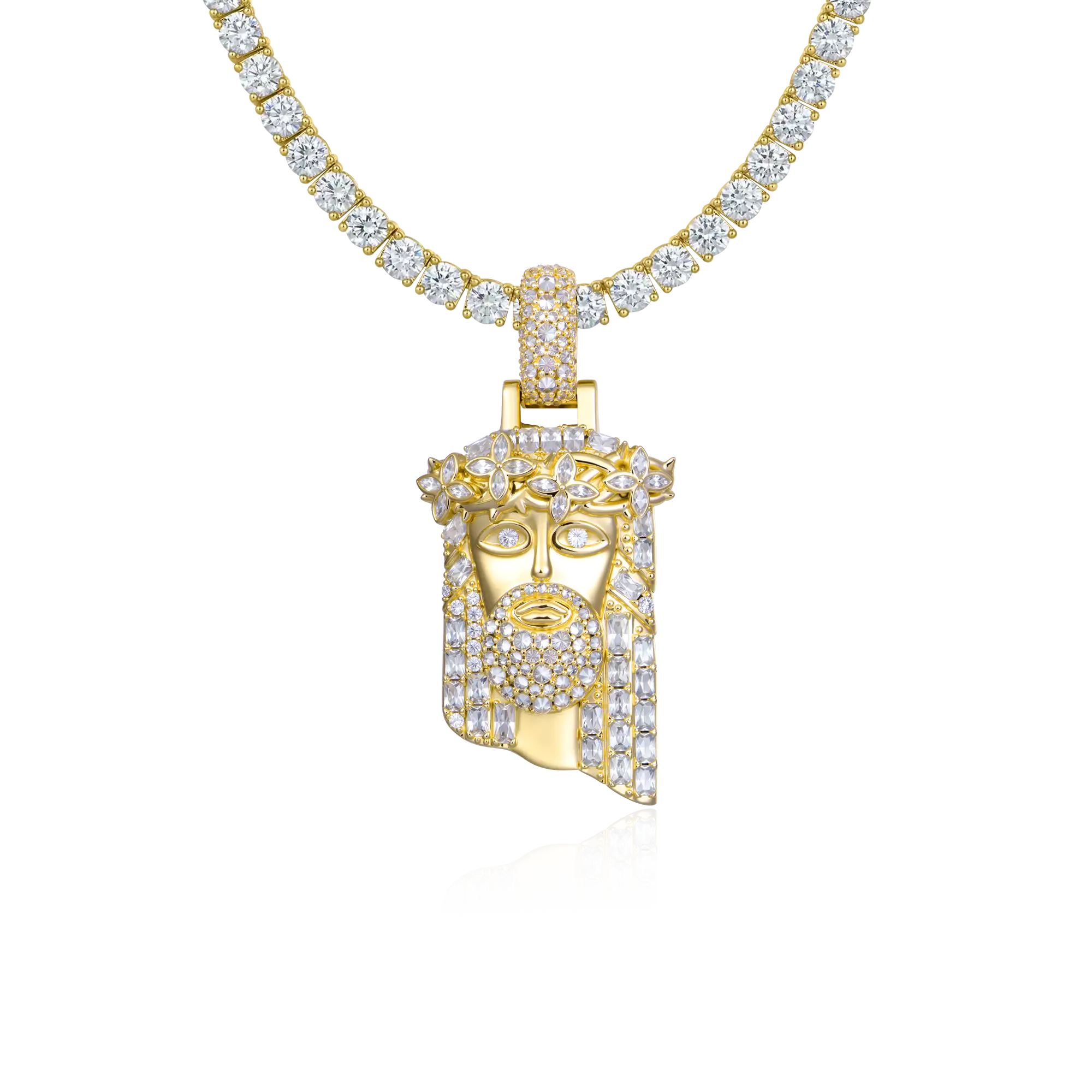 Classic Double-Sided Jesus Pendant - Image 13