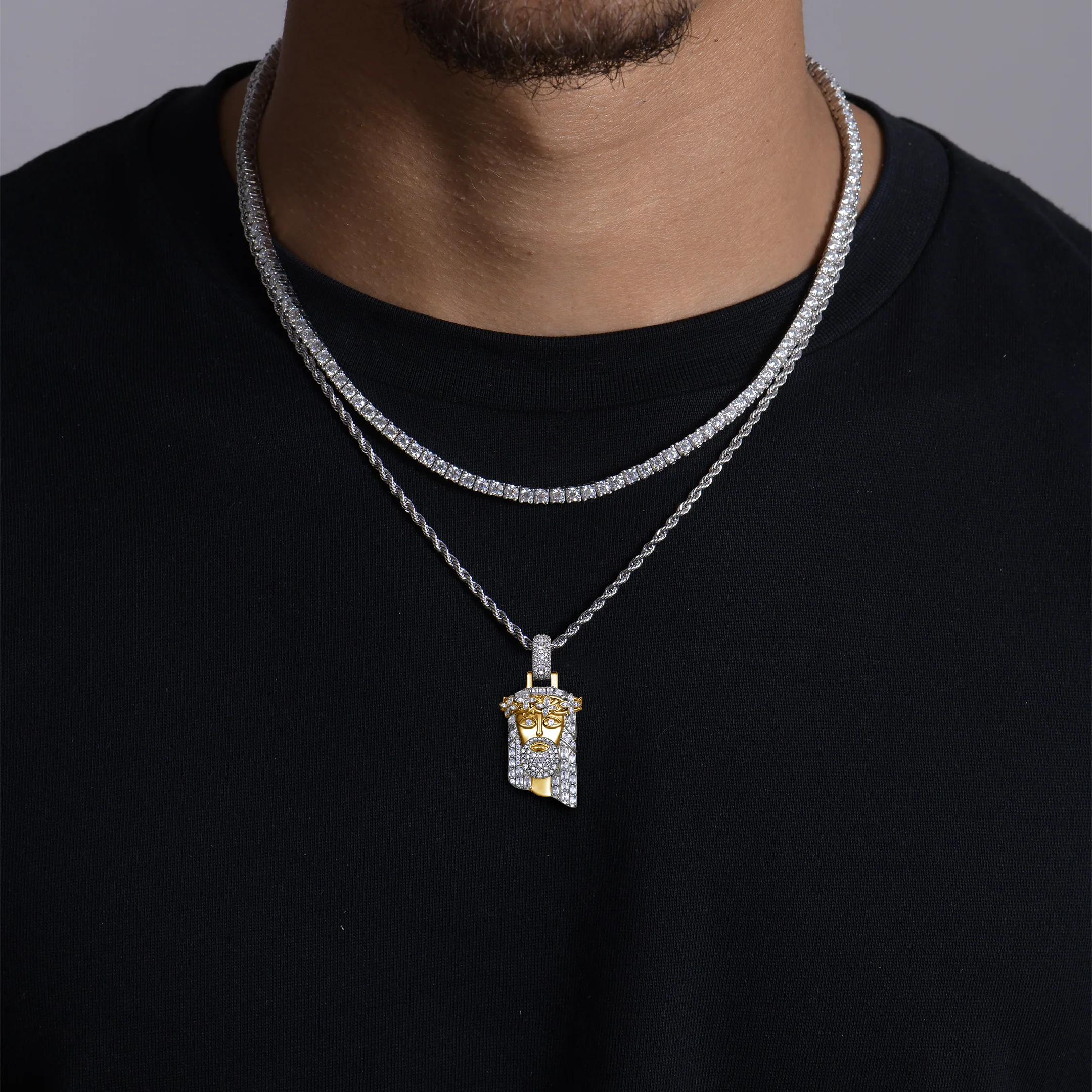 Classic Double-Sided Jesus Pendant - Image 14