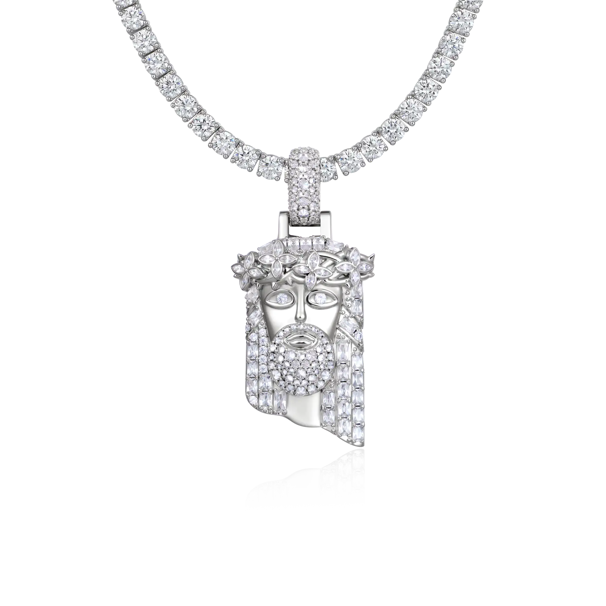 Classic Double-Sided Jesus Pendant - Image 7