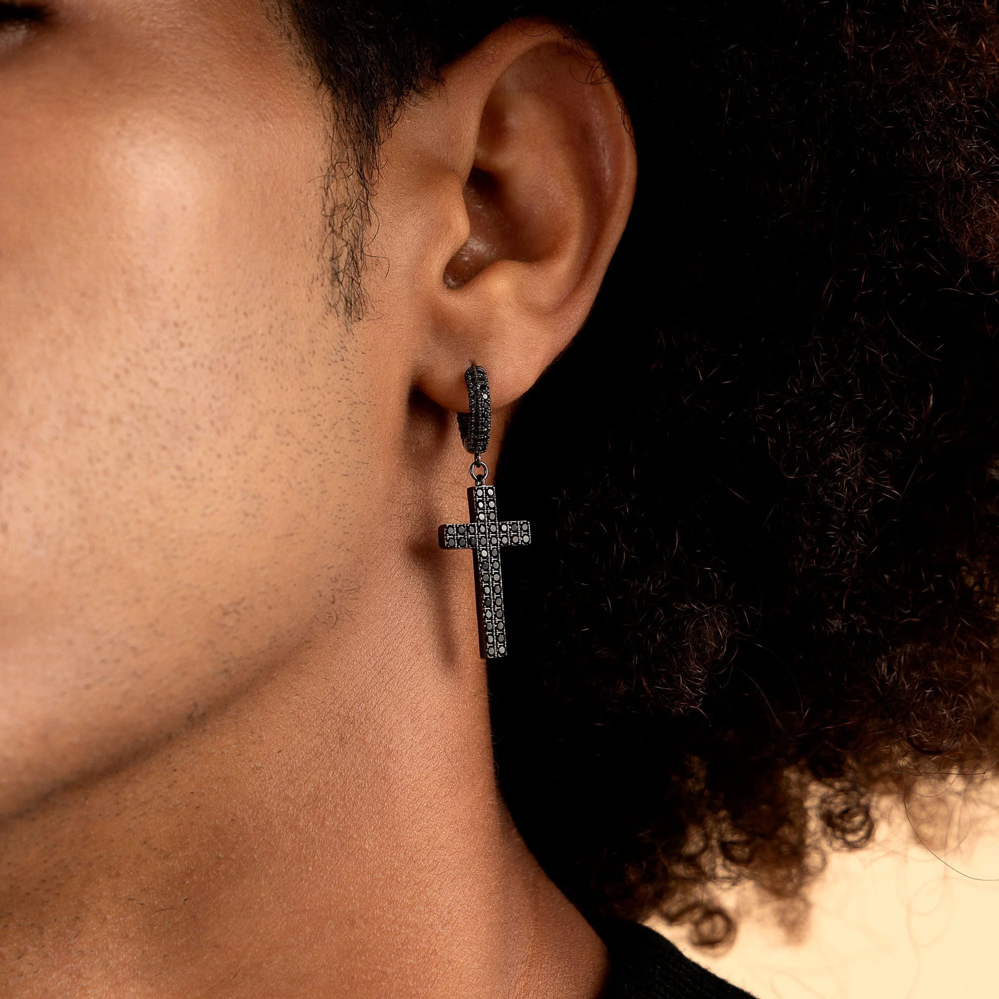 Single Cross Danly Earring - Image 14