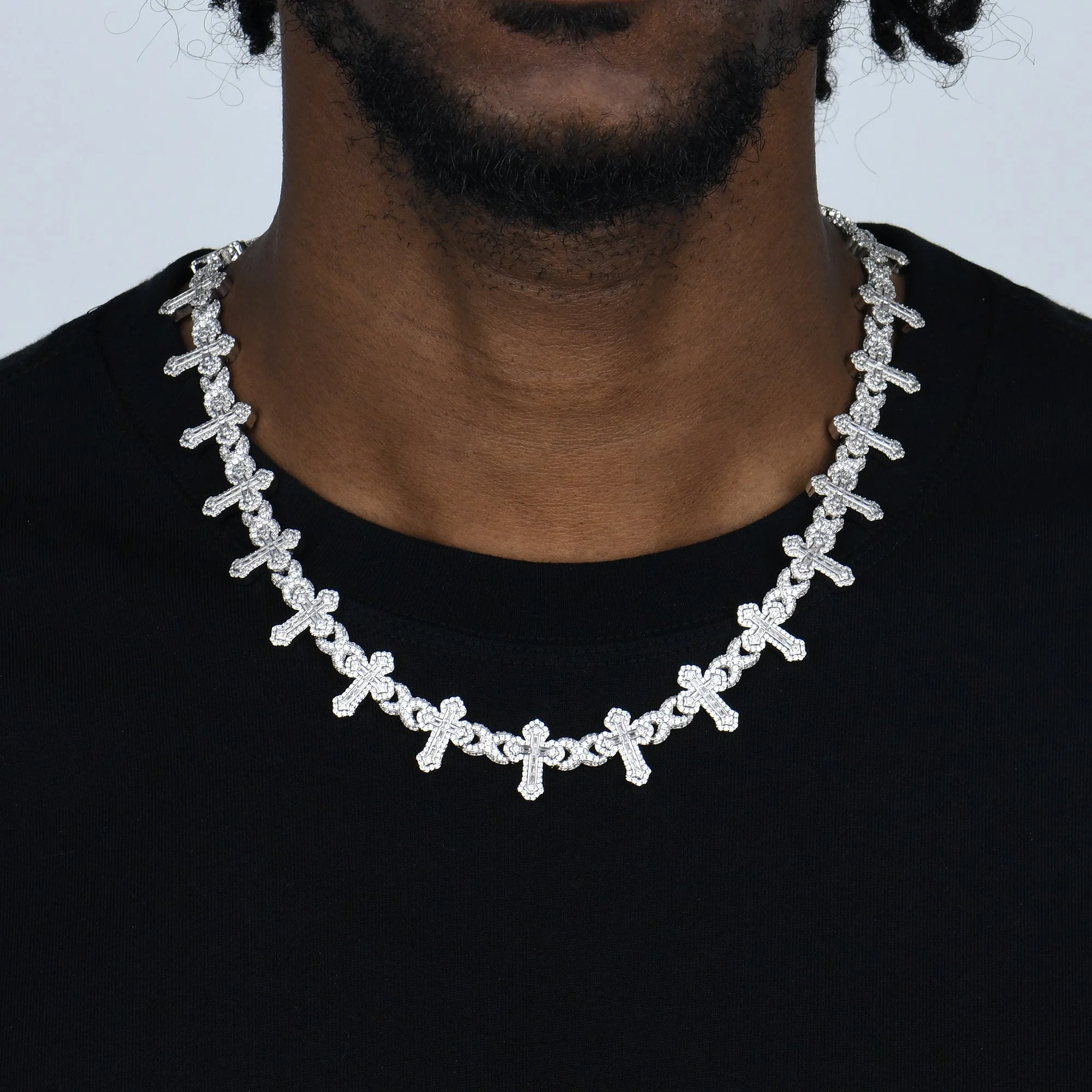 Cross Of Thorns Infinity Chain - 8mm - Image 2