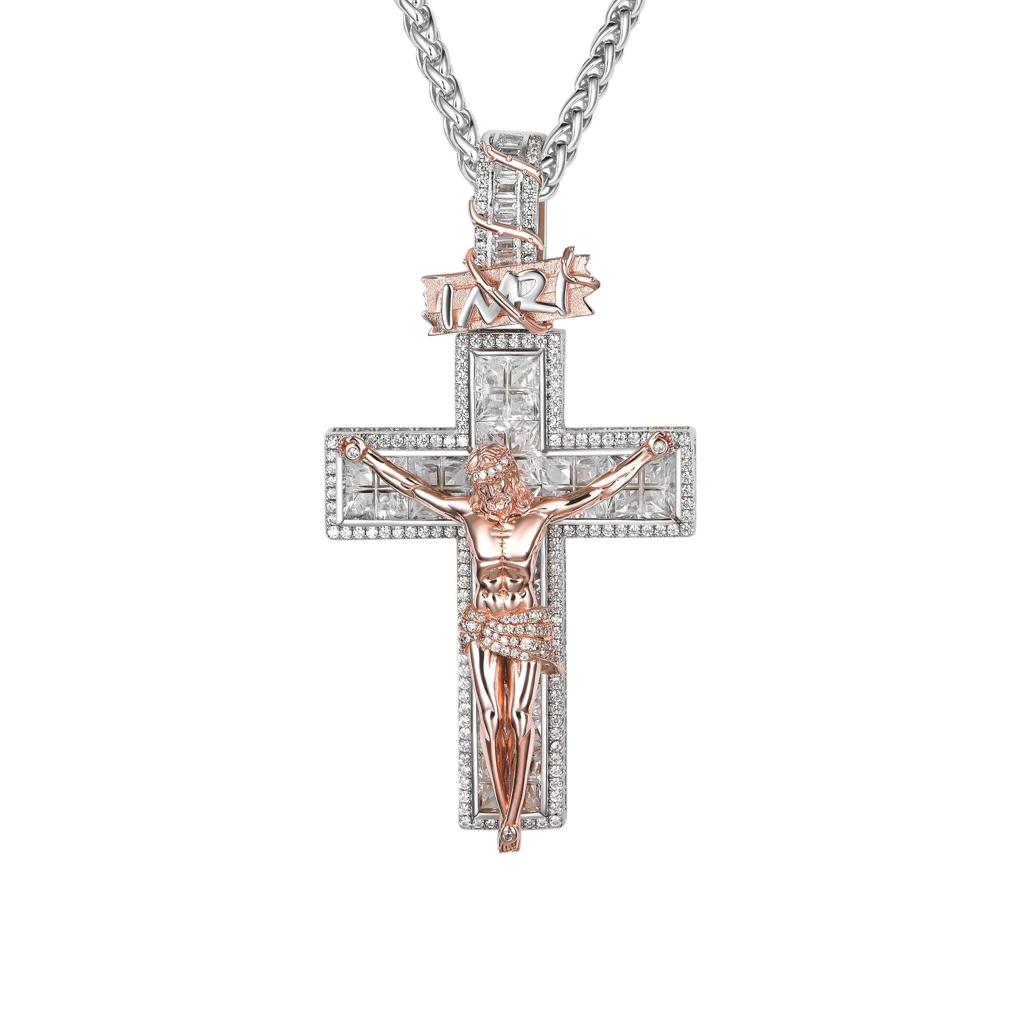 Crucifixion of Jesus Pendant - Large - Image 6