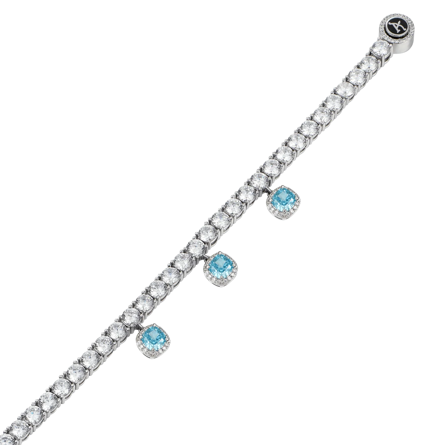 Crushed Ice Tennis Bracelet - 5mm - Image 4