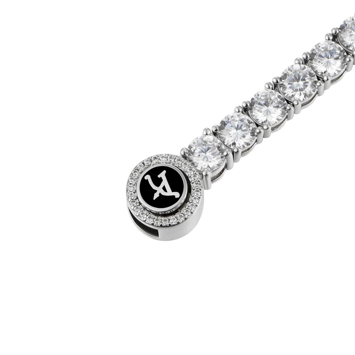 Crushed Ice Tennis Bracelet - 5mm - Image 5