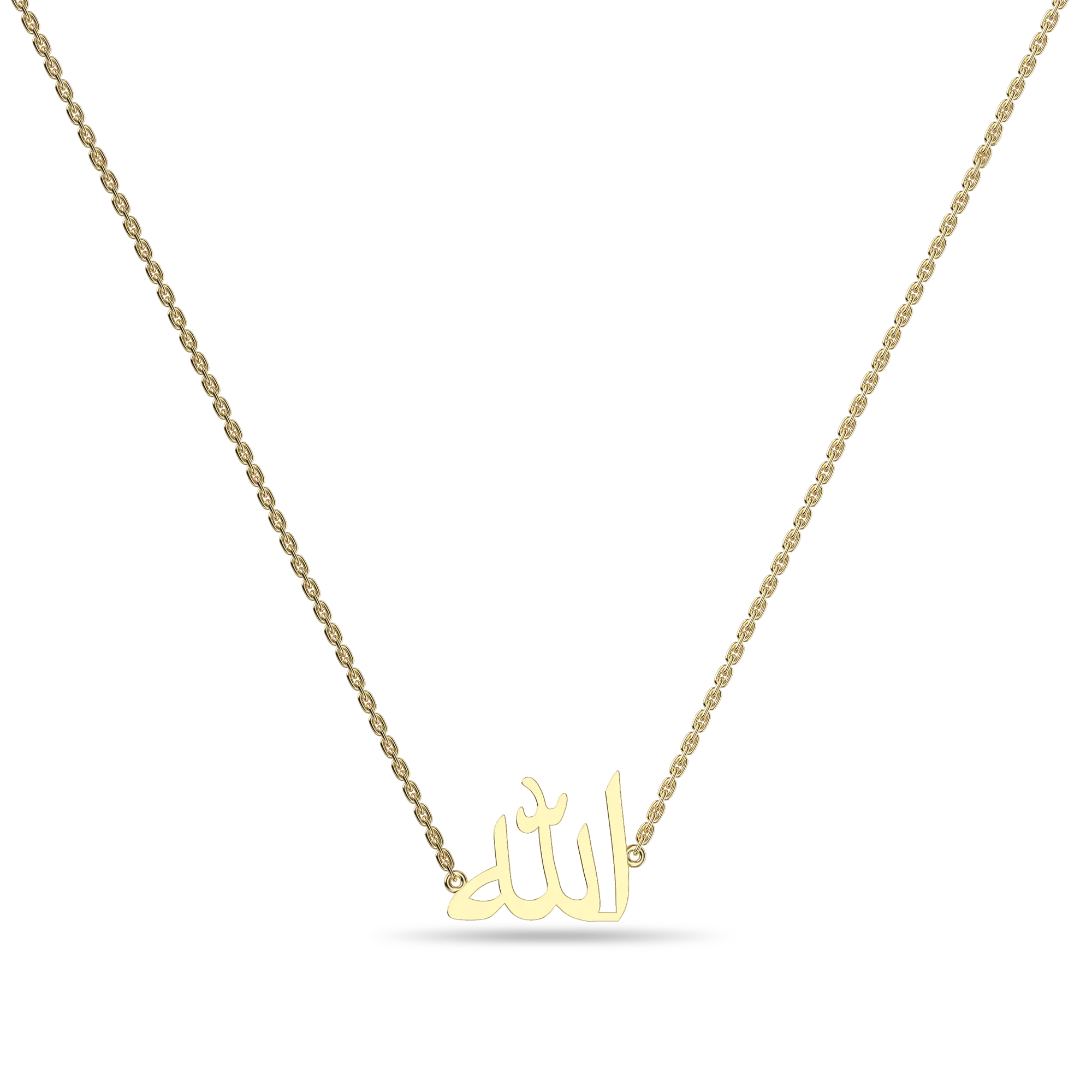 Custom 14K Solid Gold/Sterling Silver Arabic Name Necklace - Image 10