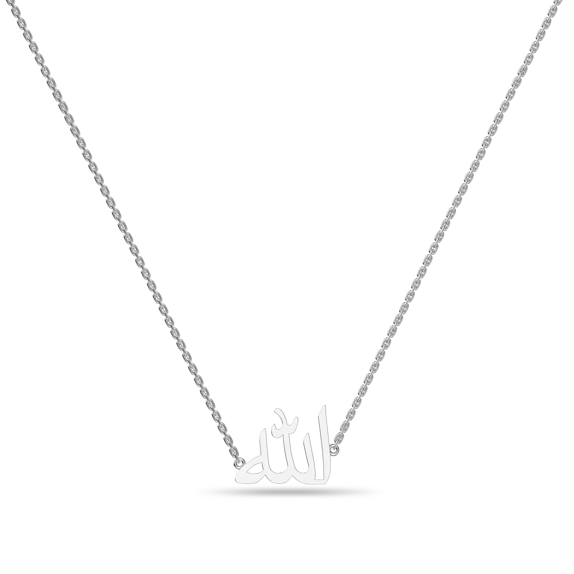 Custom 14K Solid Gold/Sterling Silver Arabic Name Necklace - Image 12