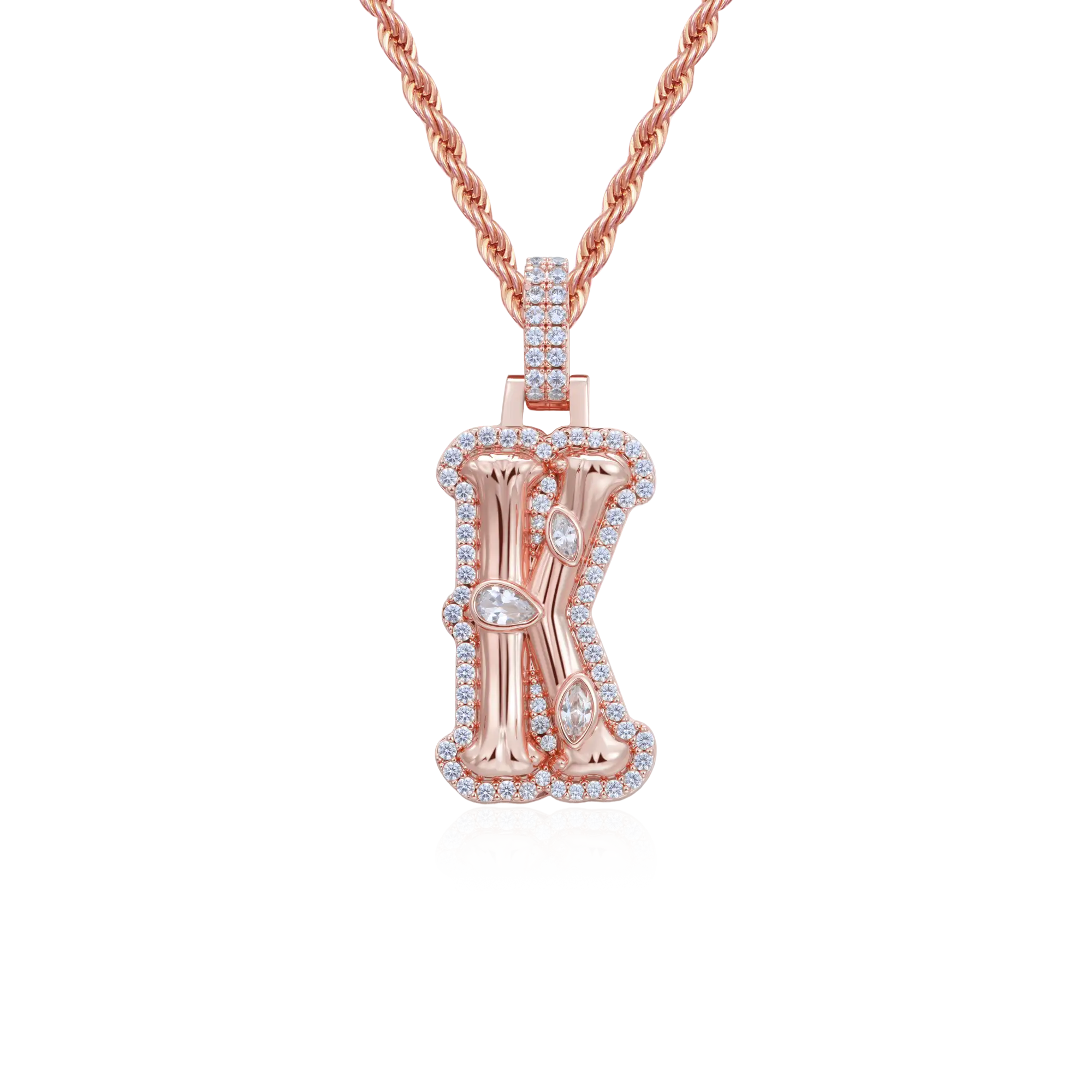 Custom Bone Font Pendant - Image 13