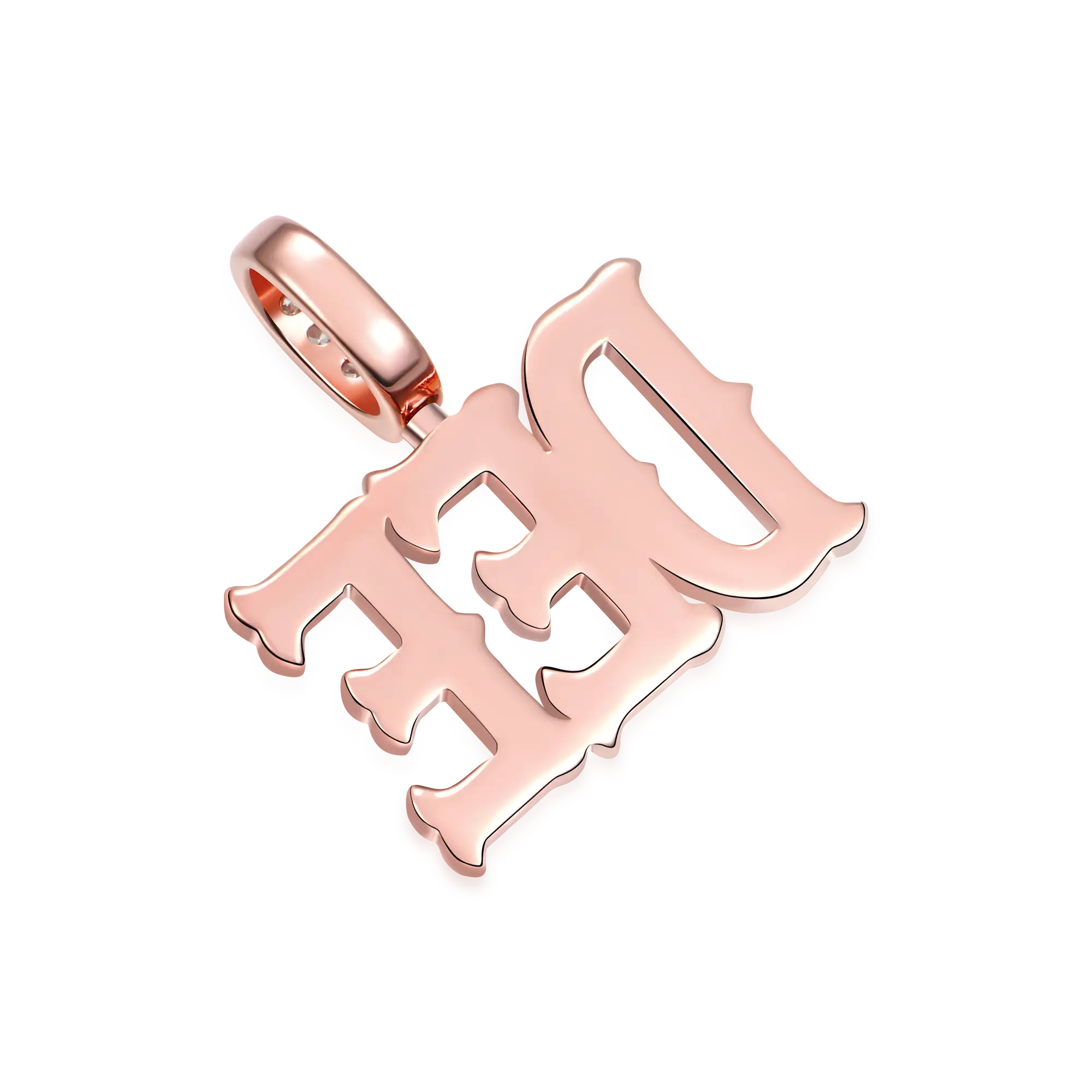 Custom Bosox Font Pendant - 12mm Height - Image 13
