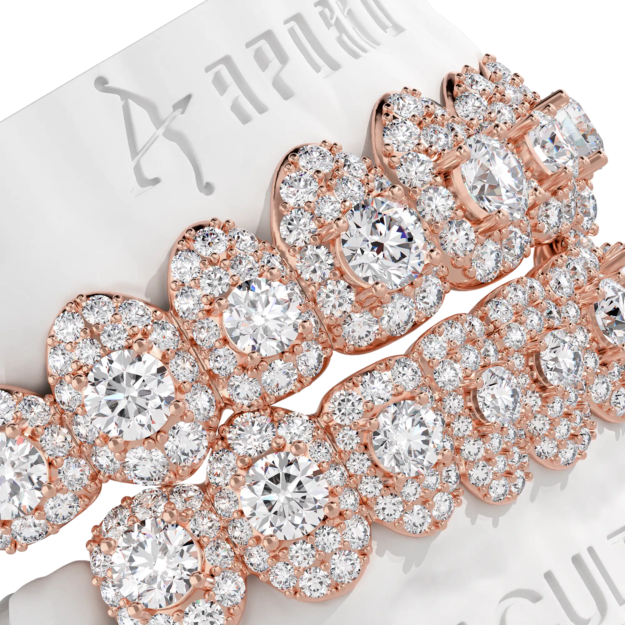 Custom Center Stone in a Full-Pavé Setting Grillz - Image 6