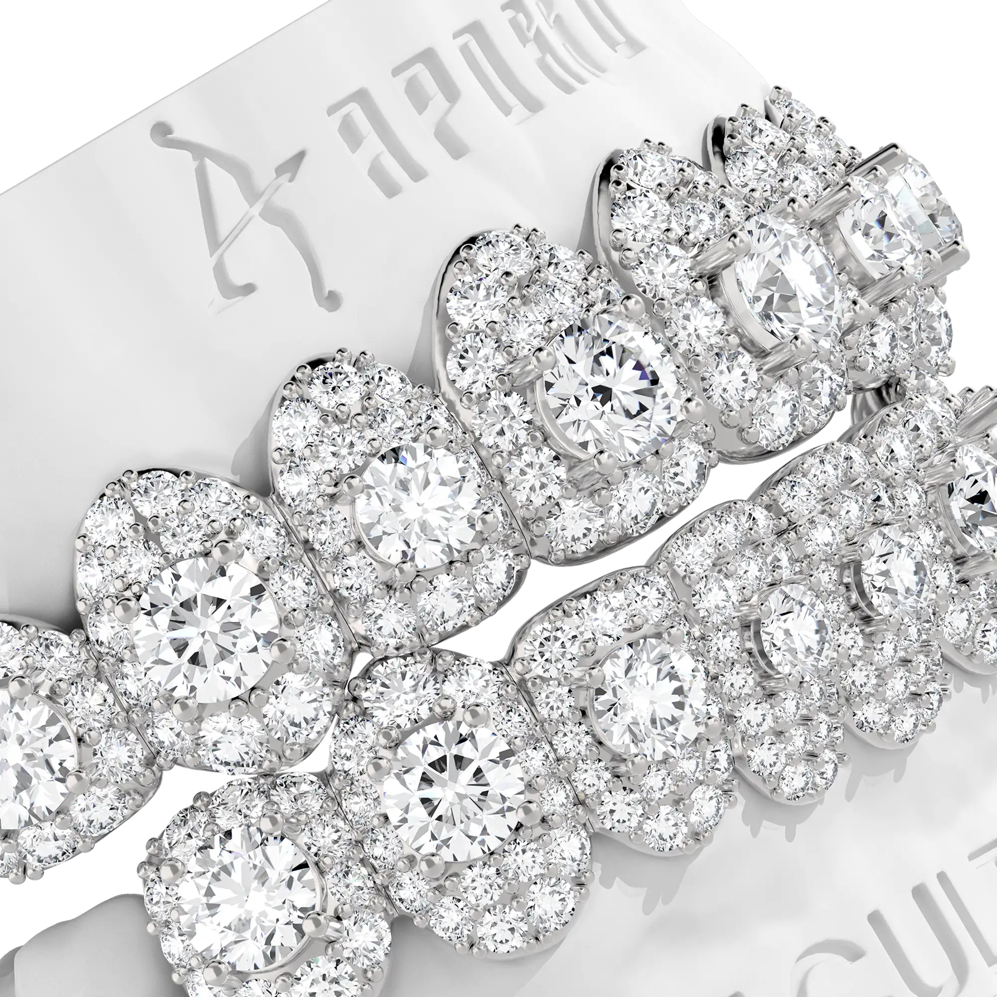 Custom Center Stone in a Full-Pavé Setting Grillz - Image 9