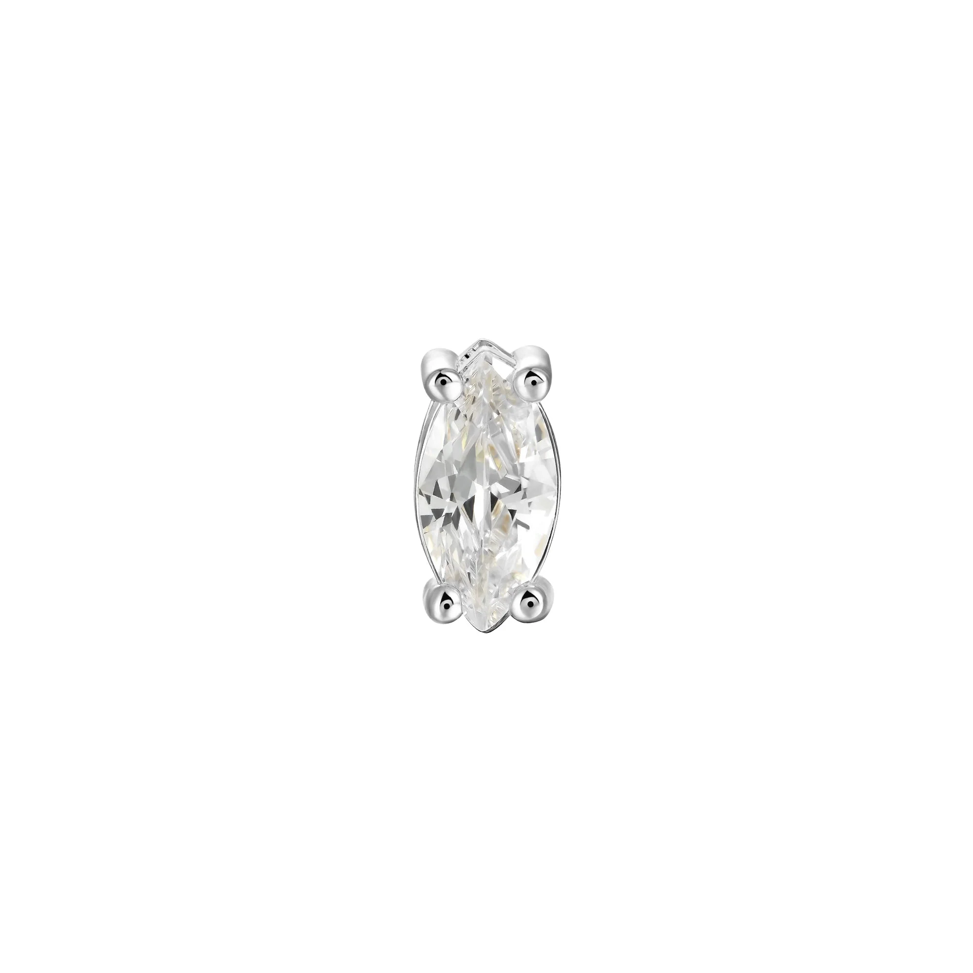 Custom Classic Moissanite Stud Earring - Image 77