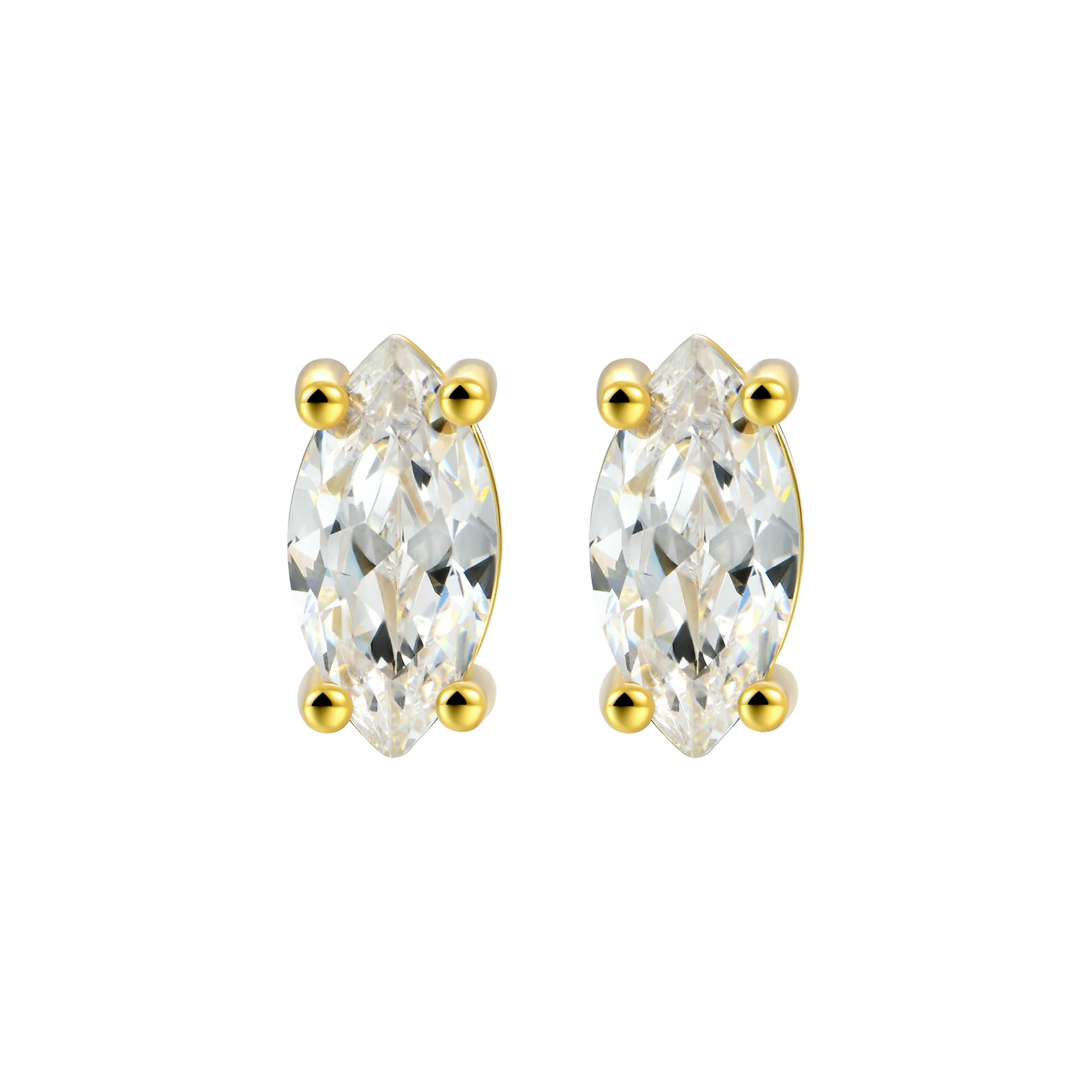 Custom Classic Moissanite Stud Earring - Image 96