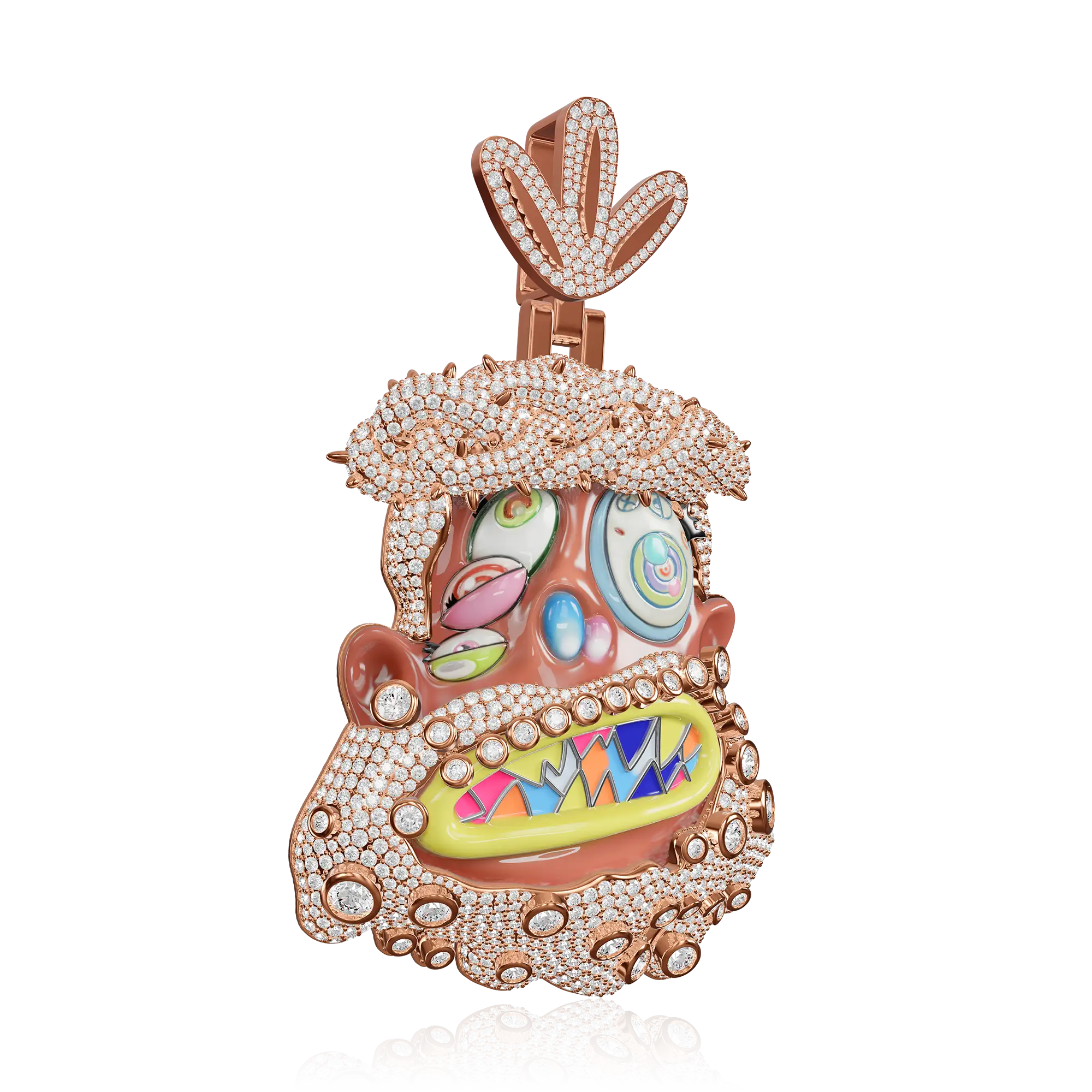 Custom Graffiti Jesus Pendant - Image 10
