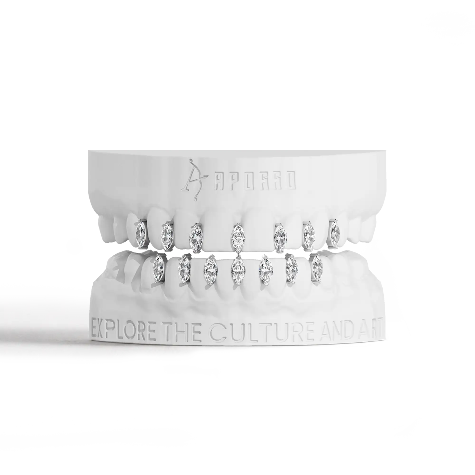 Custom Marquise Blade Gap Grillz - Image 7