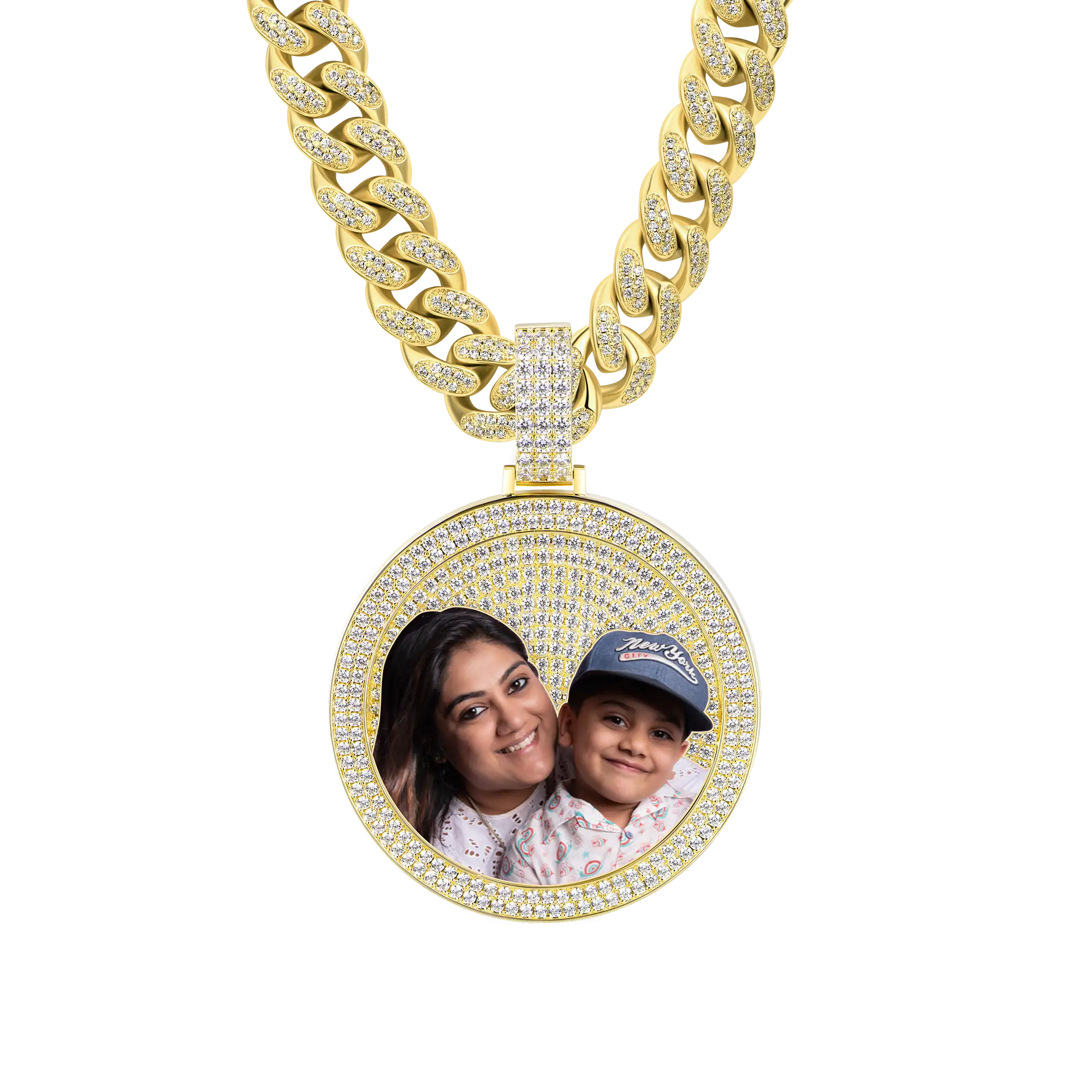 Custom Iced Out photo pendant - Image 4