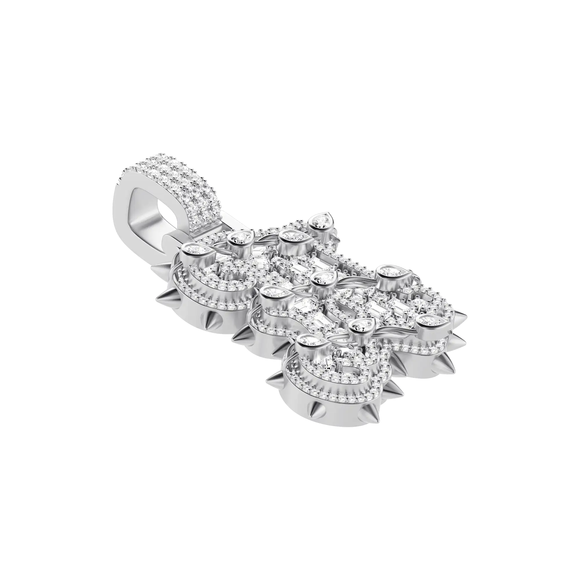 Custom Willow Nail Thorn Font Pendant - Image 12