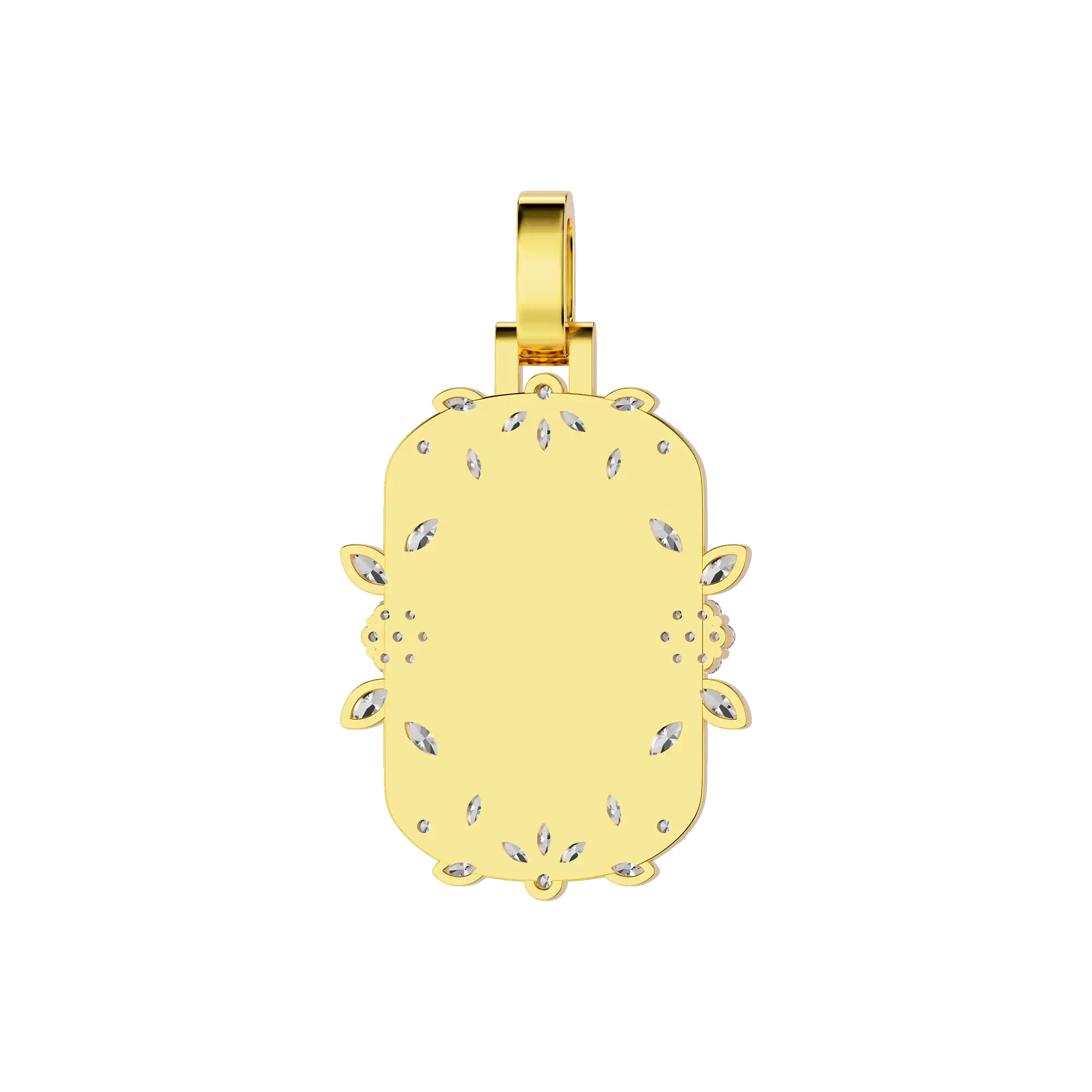 Custom Petal Frame Pendant - Image 14