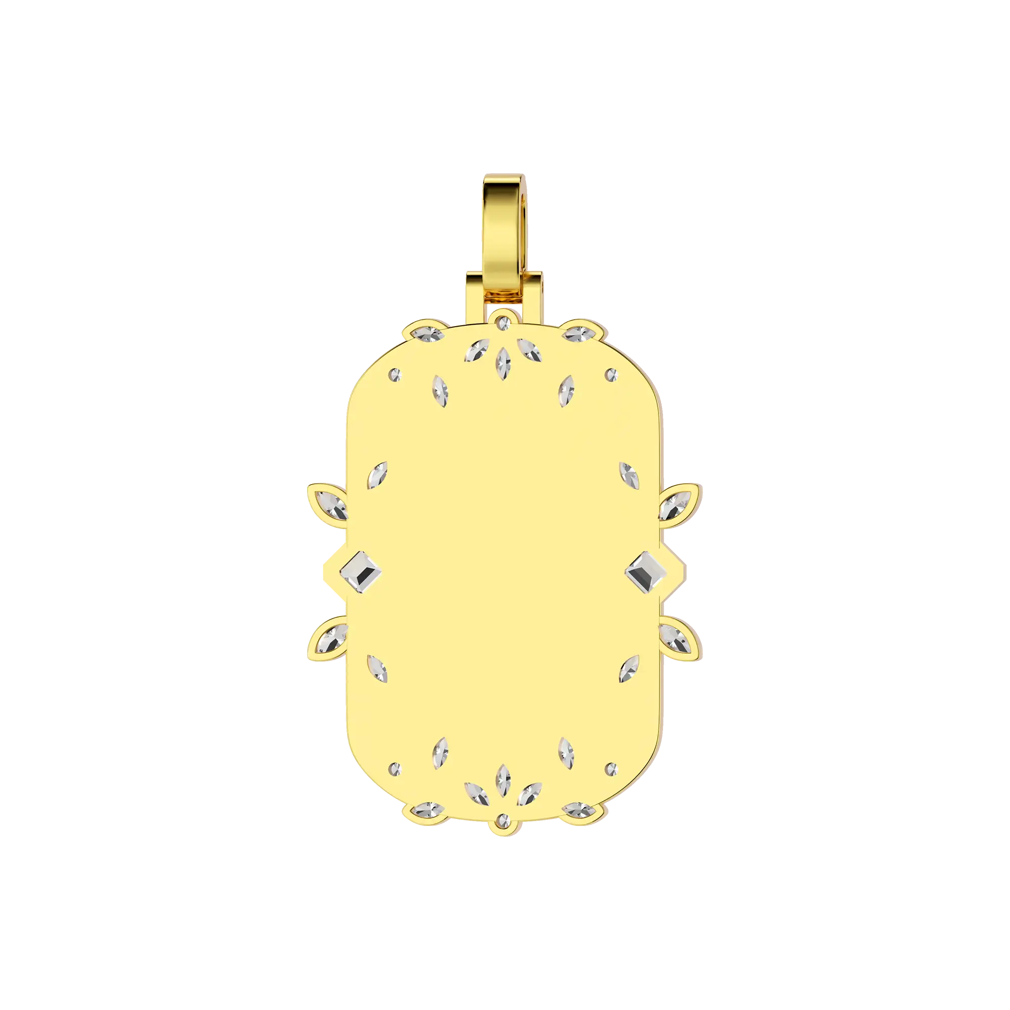 Custom Petal Frame Pendant - Image 23