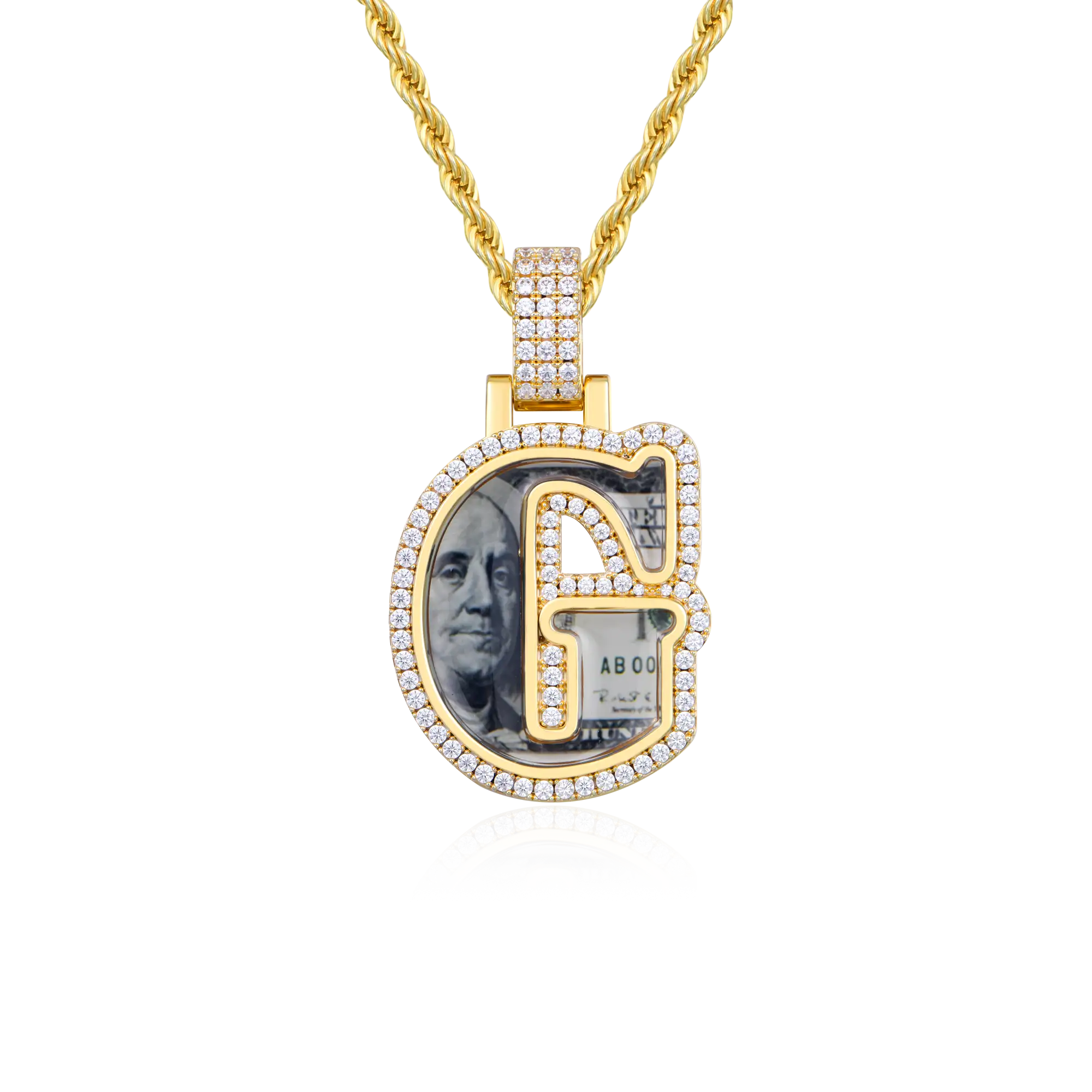 Custom Photo Font Pendant - Image 6