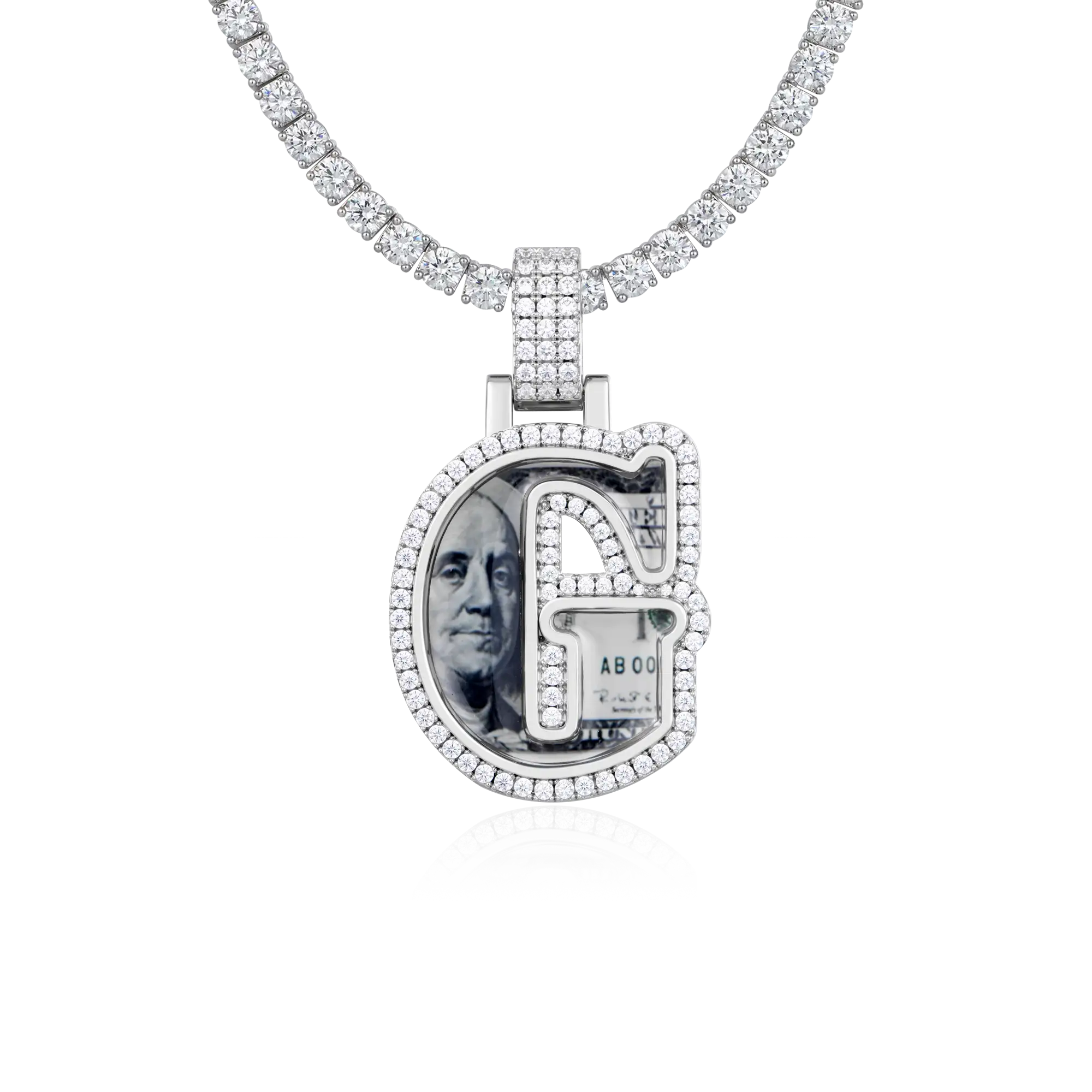 Custom Photo Font Pendant - Image 8