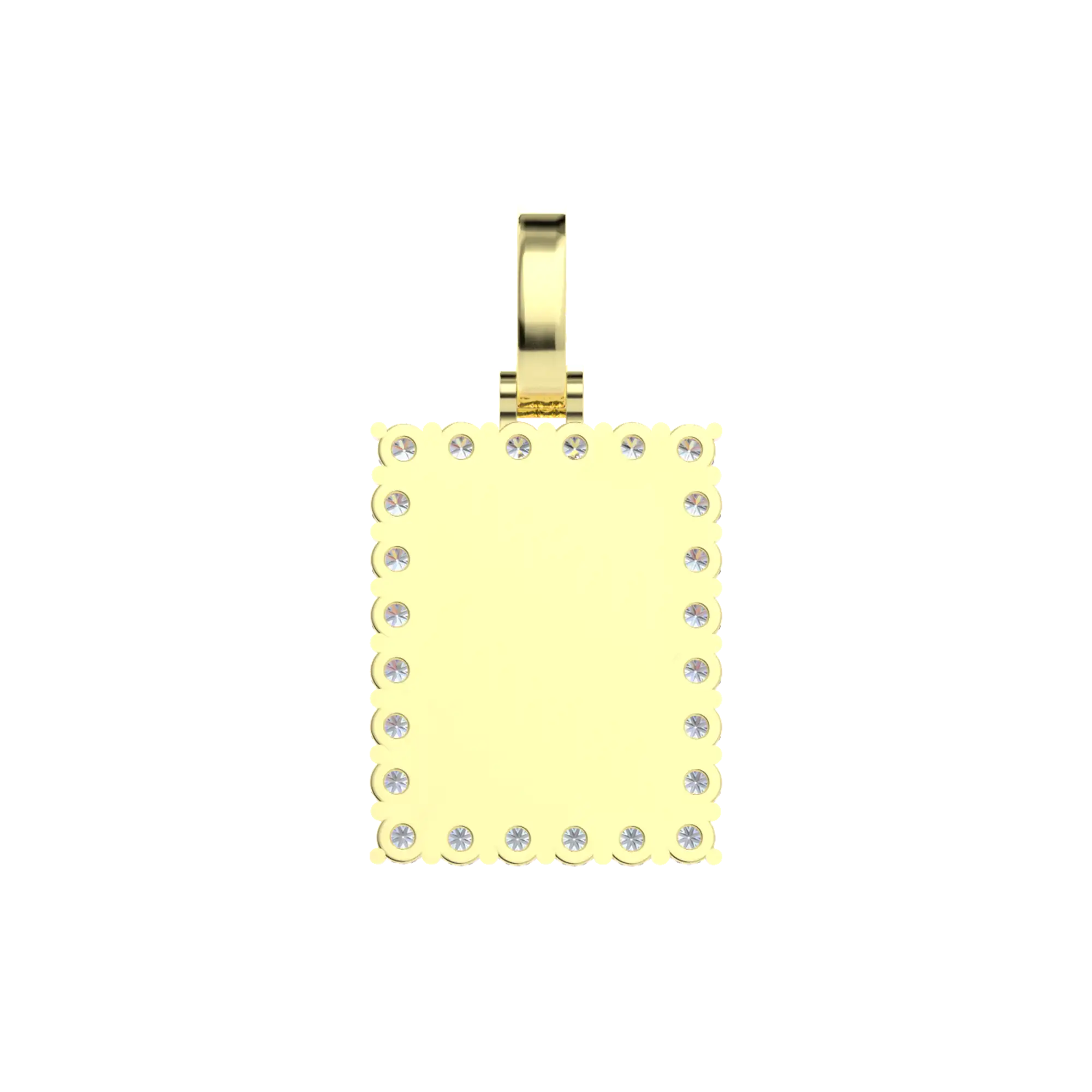 Custom Rectangle Photo Pendant - Image 7