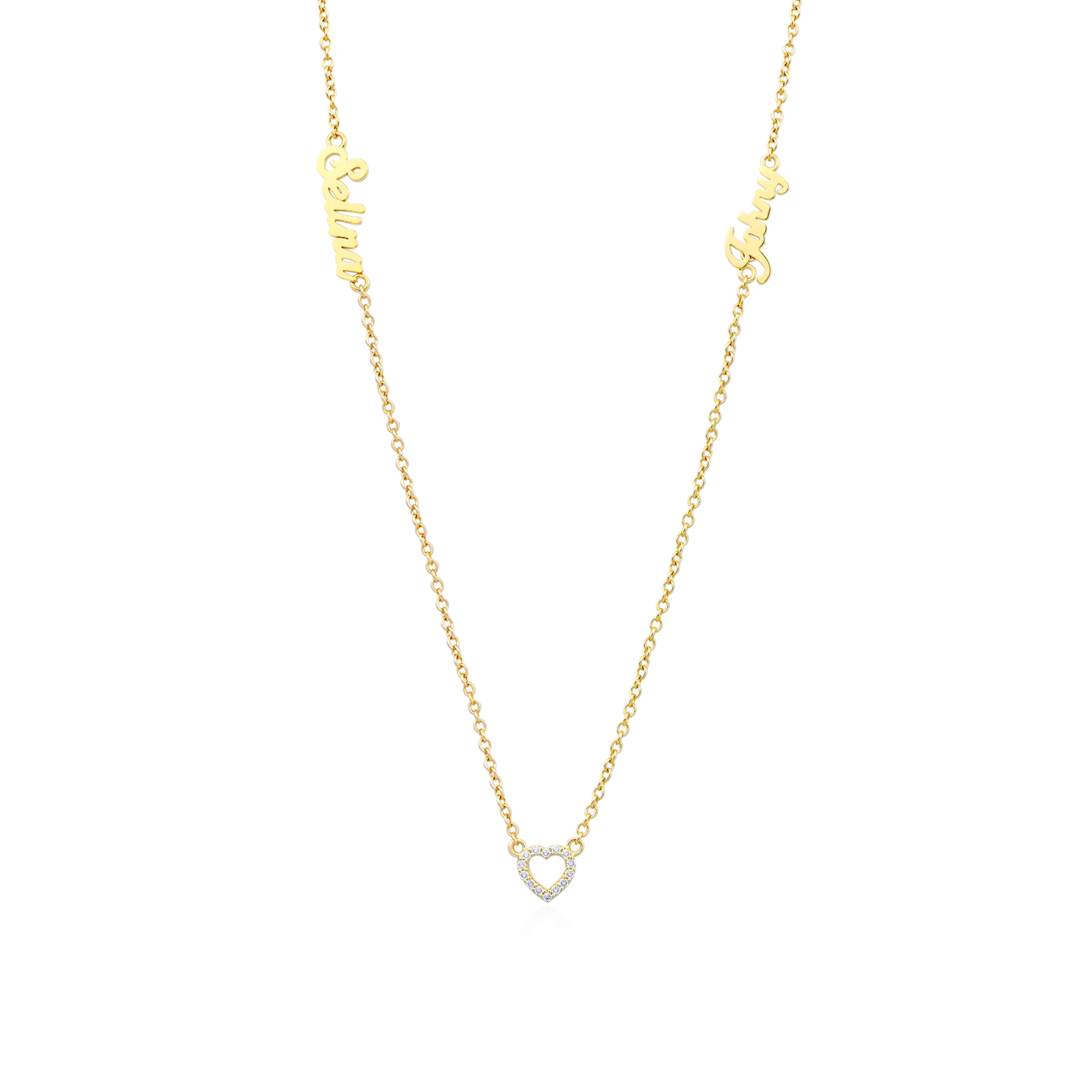 Custom Romantic Name Necklace Set - Image 10