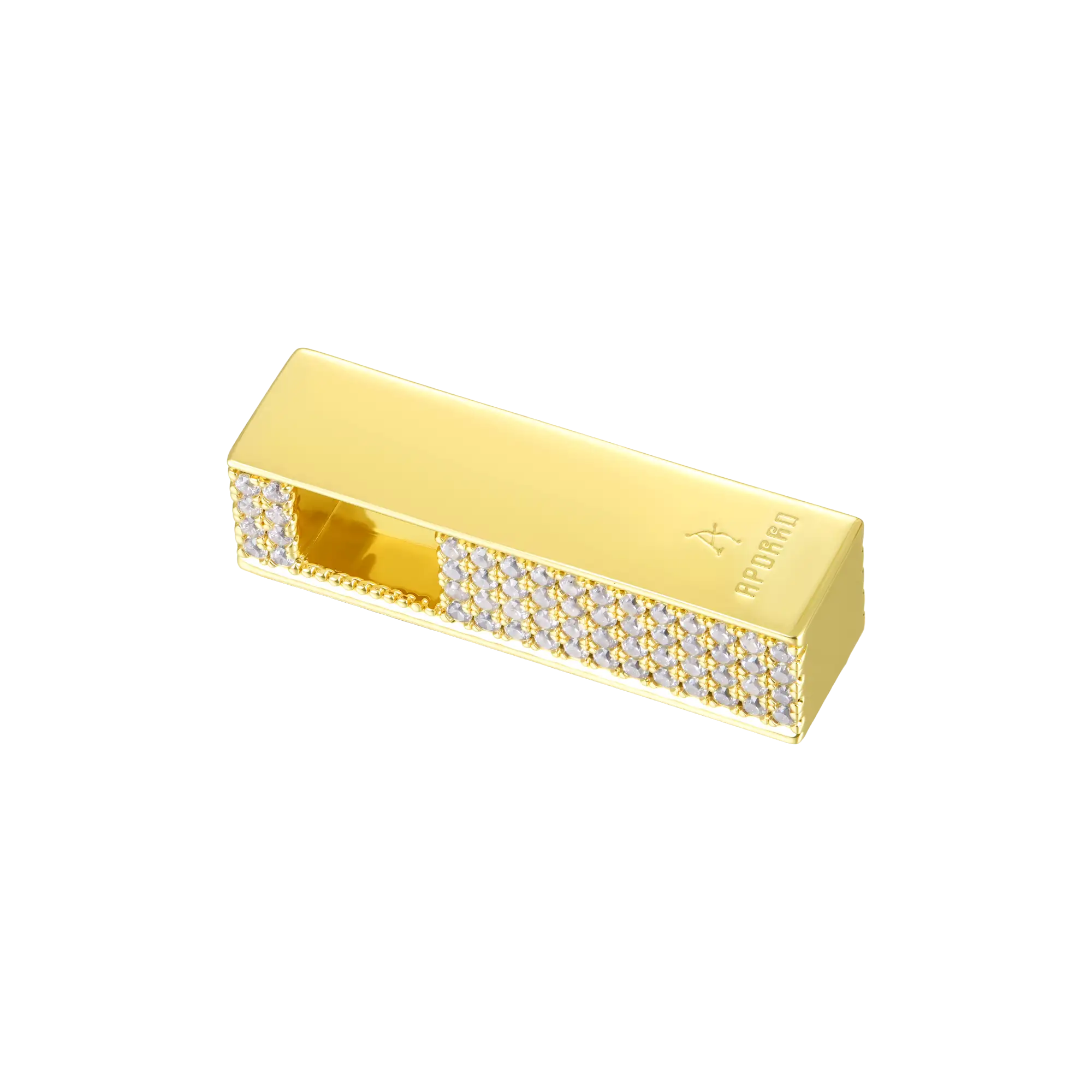 Custom Round Cut Square Pillar Pendant-30mm - Image 6