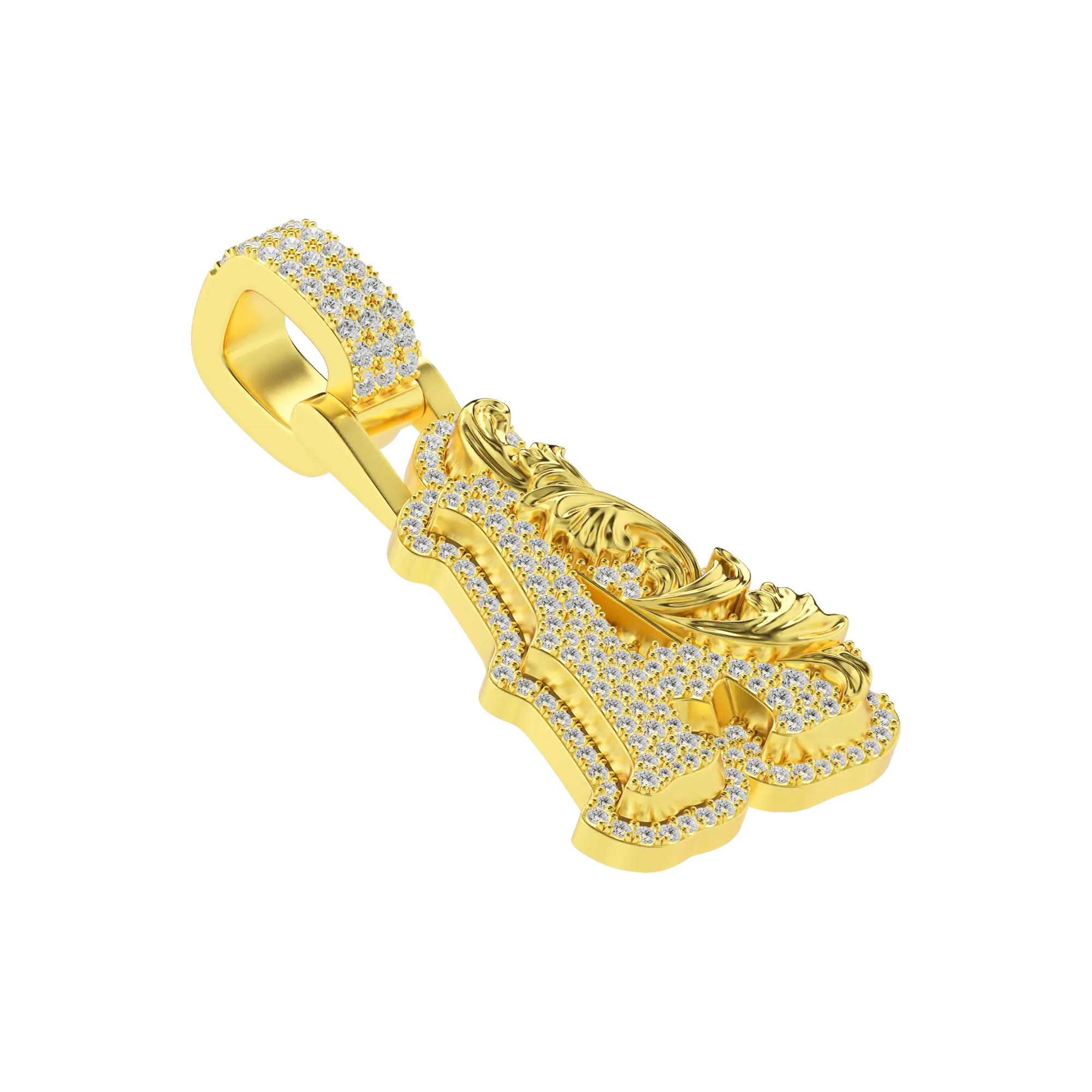 Custom Scroll Script Pendant - Image 7