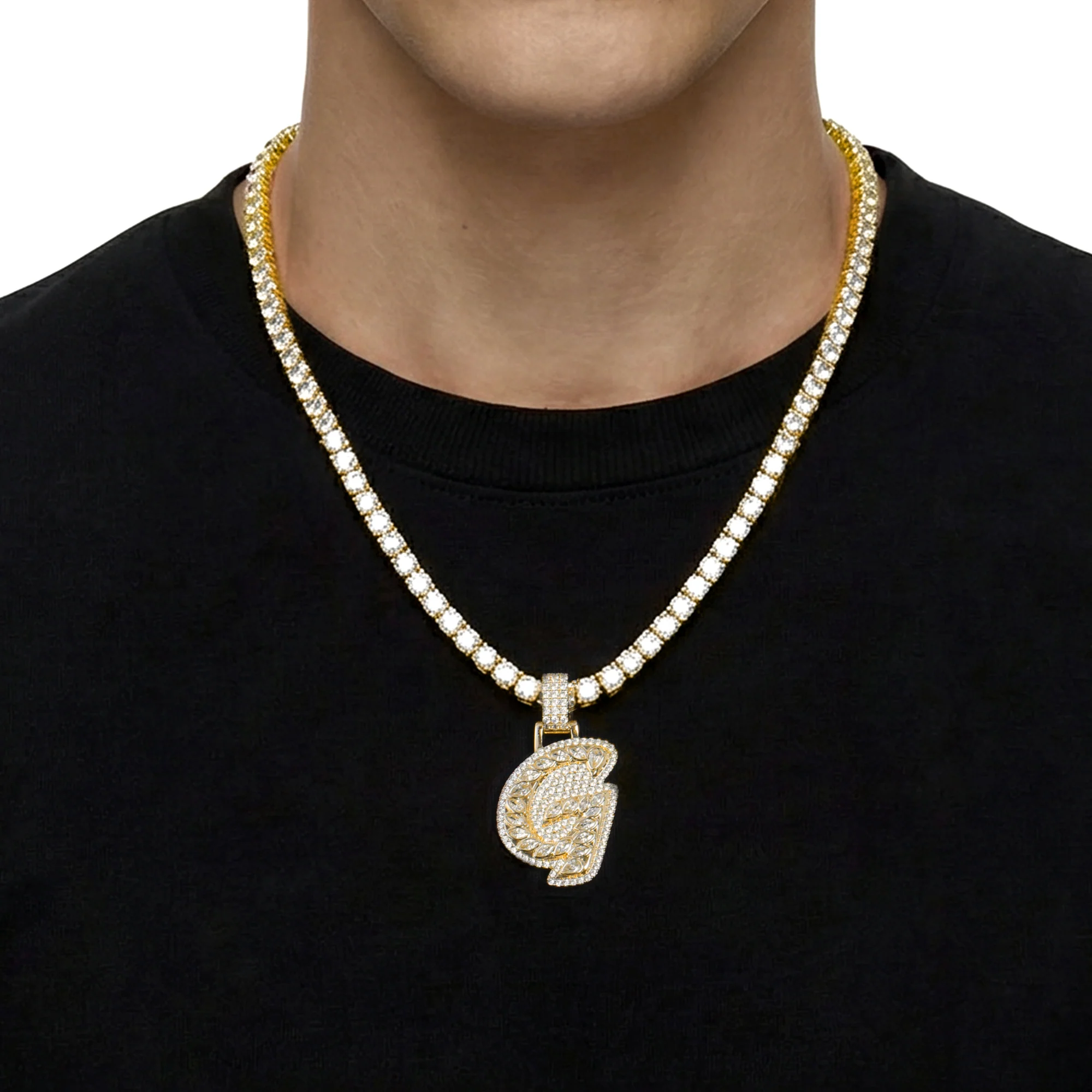 Custom 3D Lucida Font Pendant - 30mm - Image 8
