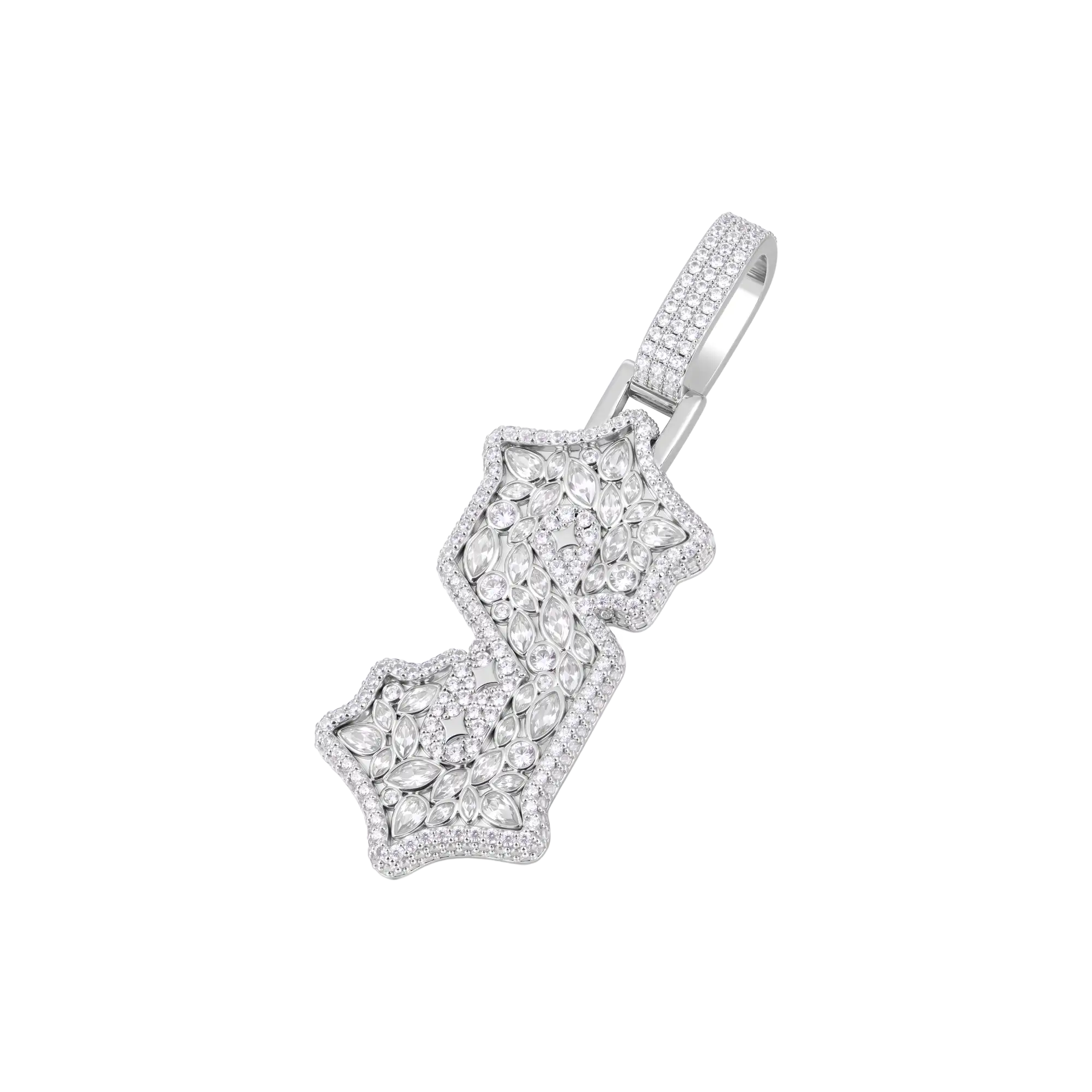 Custom Shaped Gothic Pendant - 51mm - Image 8