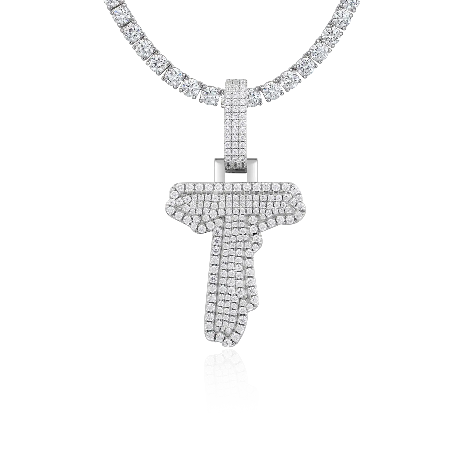 Custom Thorns Font Pendant