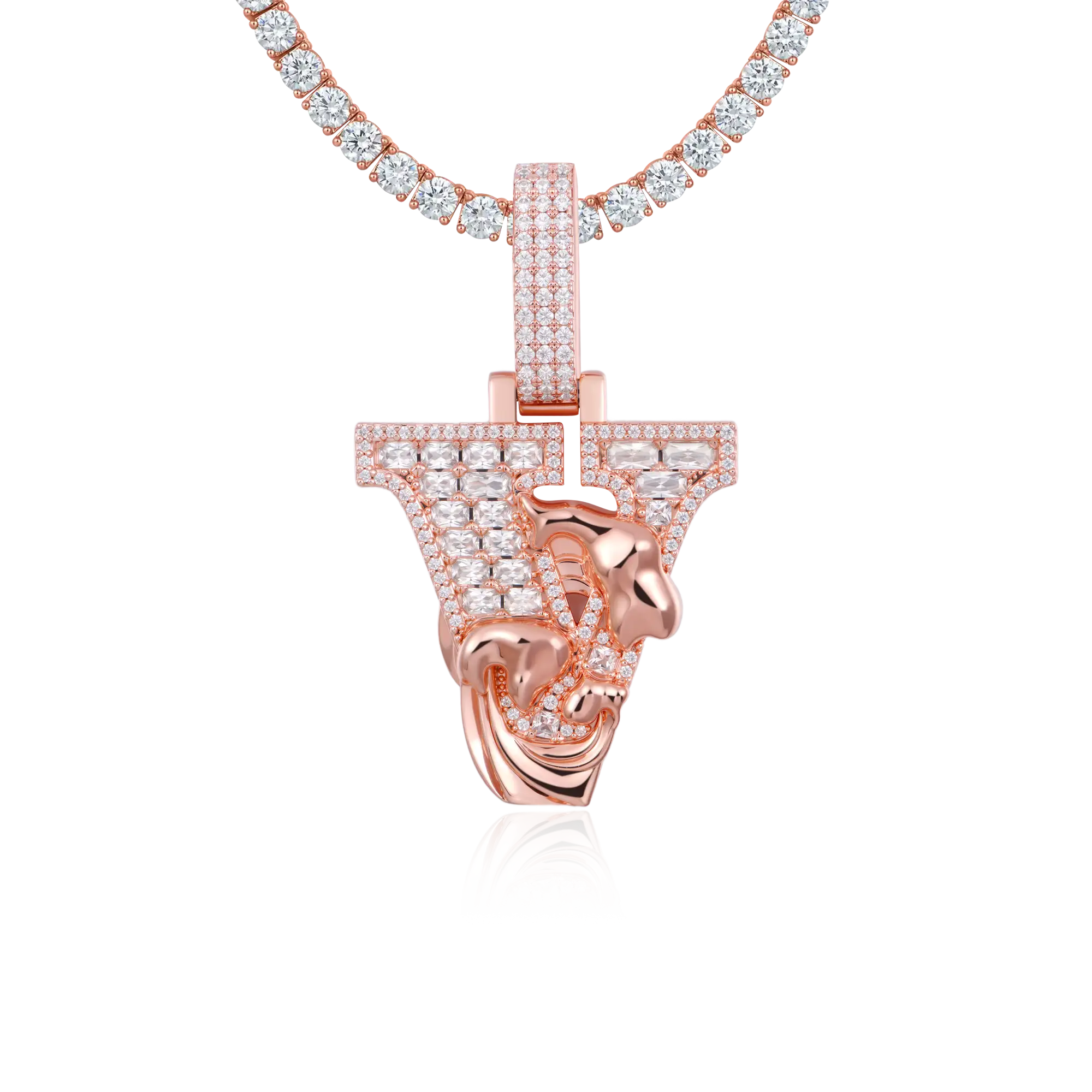 Custom Wave Font Pendant - Image 13