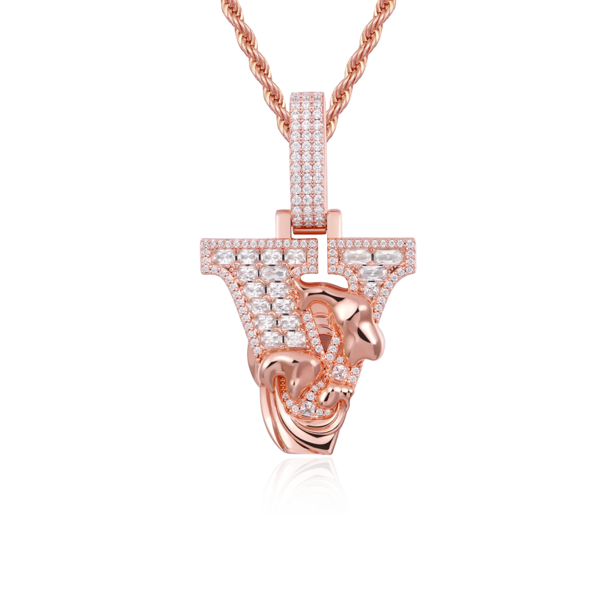 Custom Wave Font Pendant - Image 17