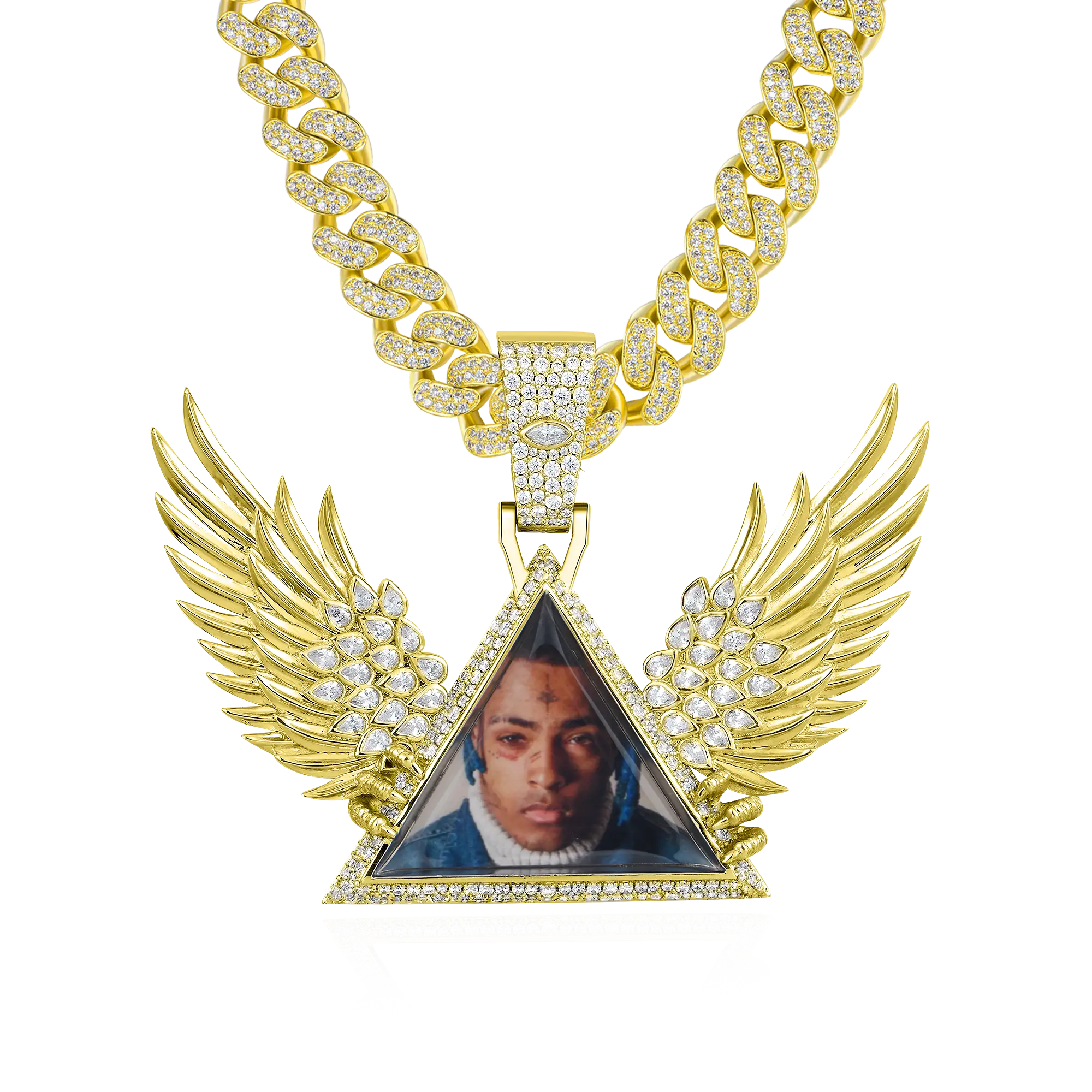 Custom Wings Photo Frame Pendant - Image 11