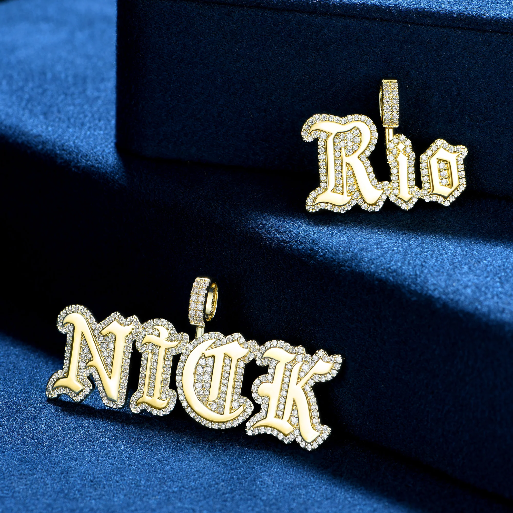 Custom Old English Pendant Font - 15mm - Image 3