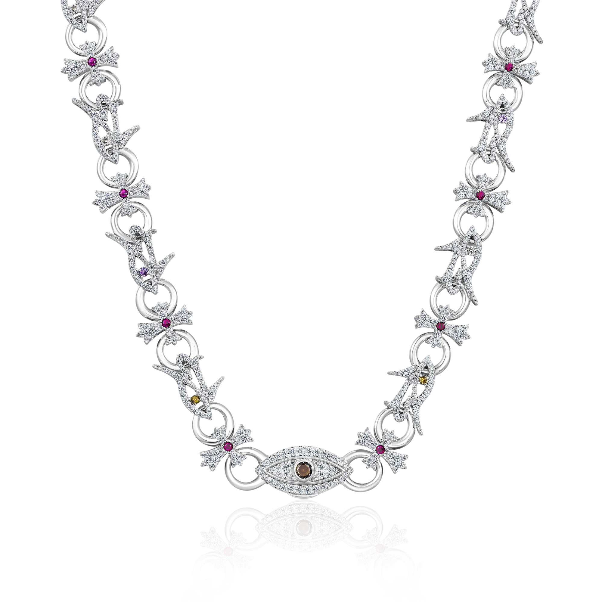 Eye of Horus Cross Chain - 10mm - Image 6