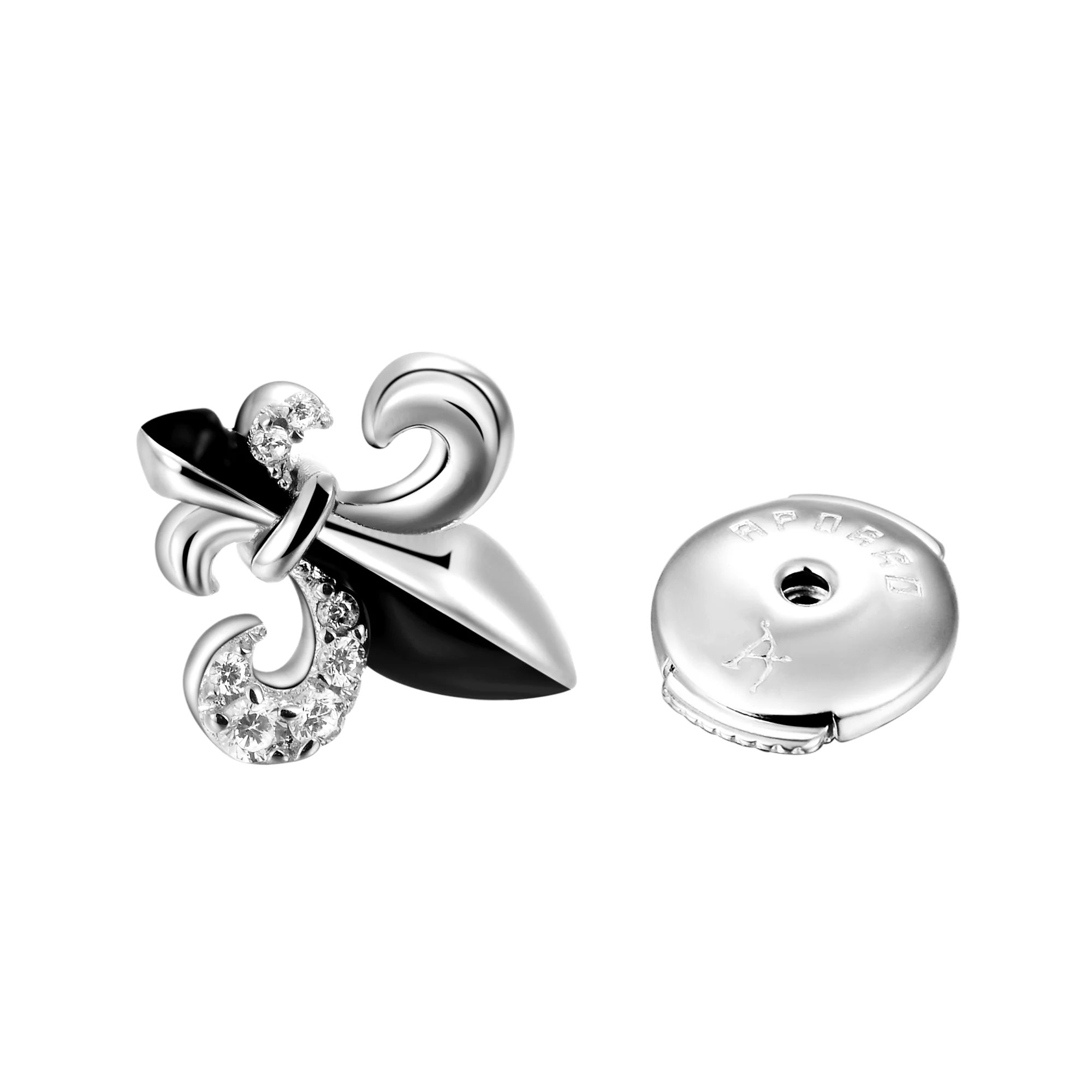 Fleur de lis Stud Earring - Single - Image 4