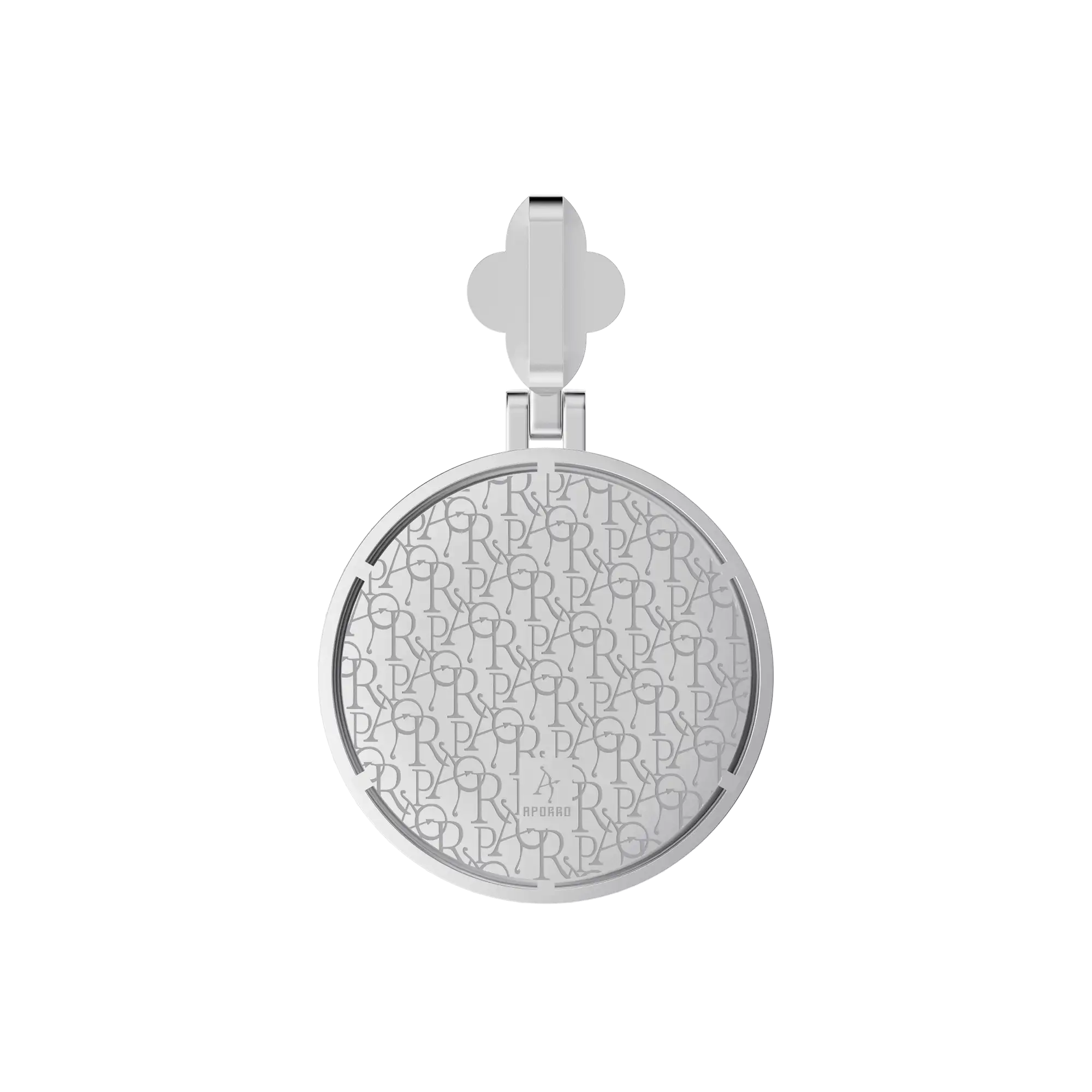 Custom Full Iced Round Bezel Set Pendant - Image 20