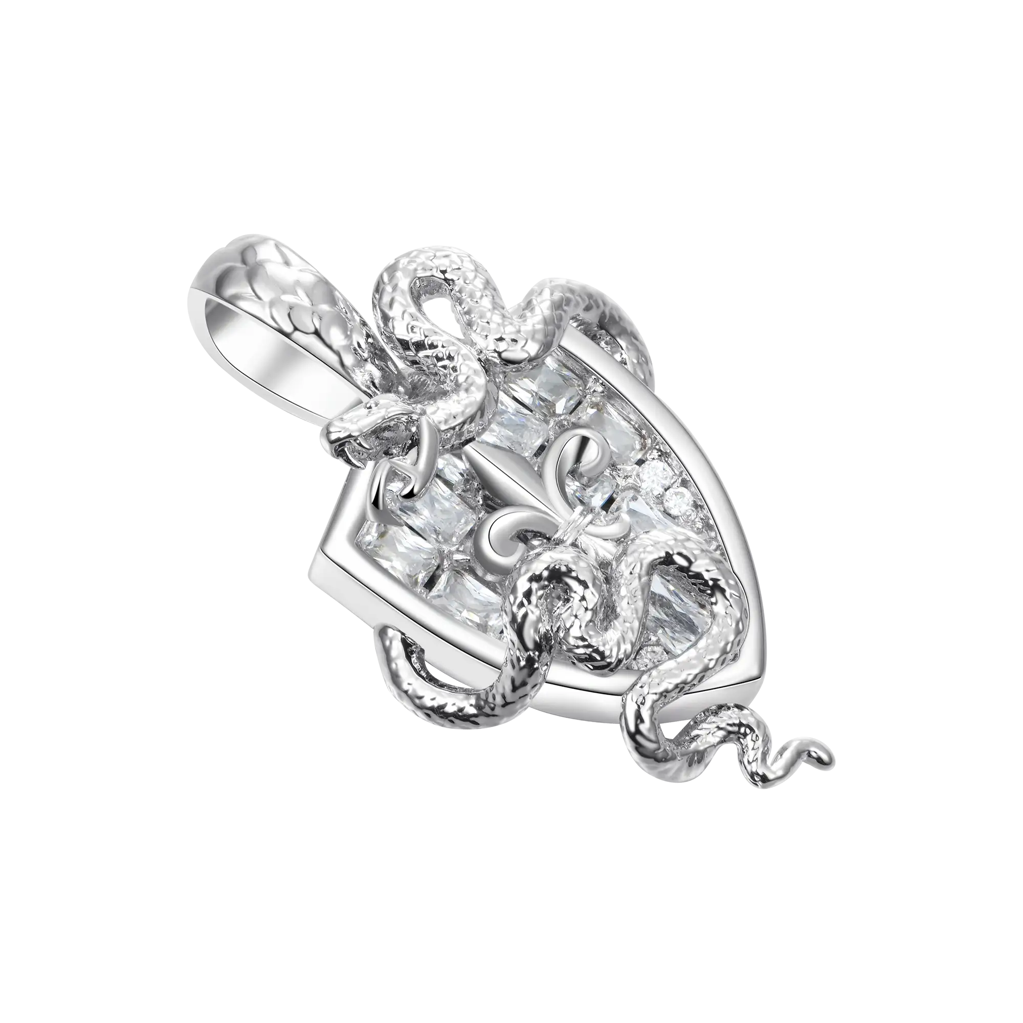 Guardian Shield Snake Pendant - 25mm - Image 8